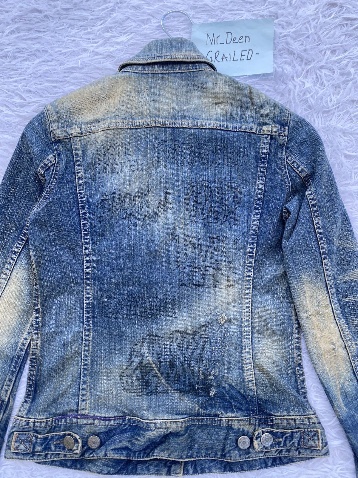 Rare Vintage KINKY Hysteric Glamour Denim Jacket