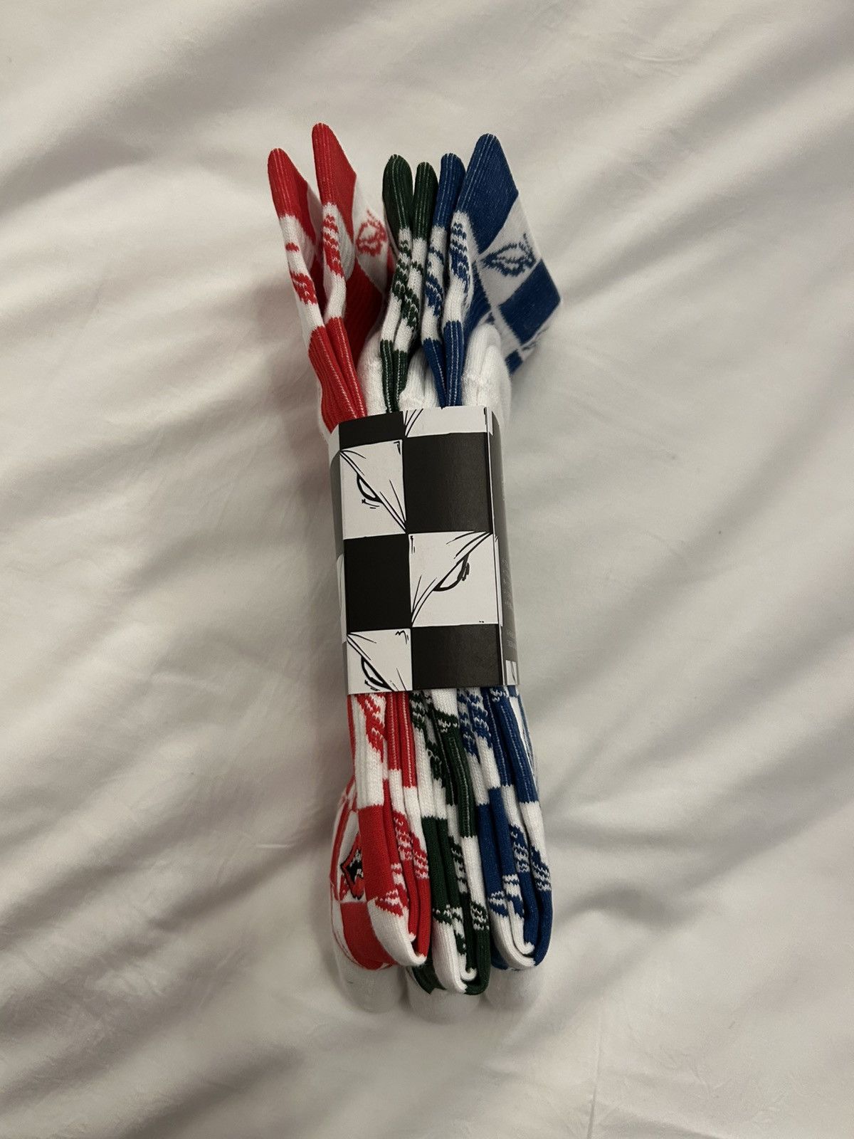 Chrome Hearts Chrome Hearts X Matty Boy 99 Eyes Multi Socks Size Medium Size ONE SIZE - 2 Thumbnail