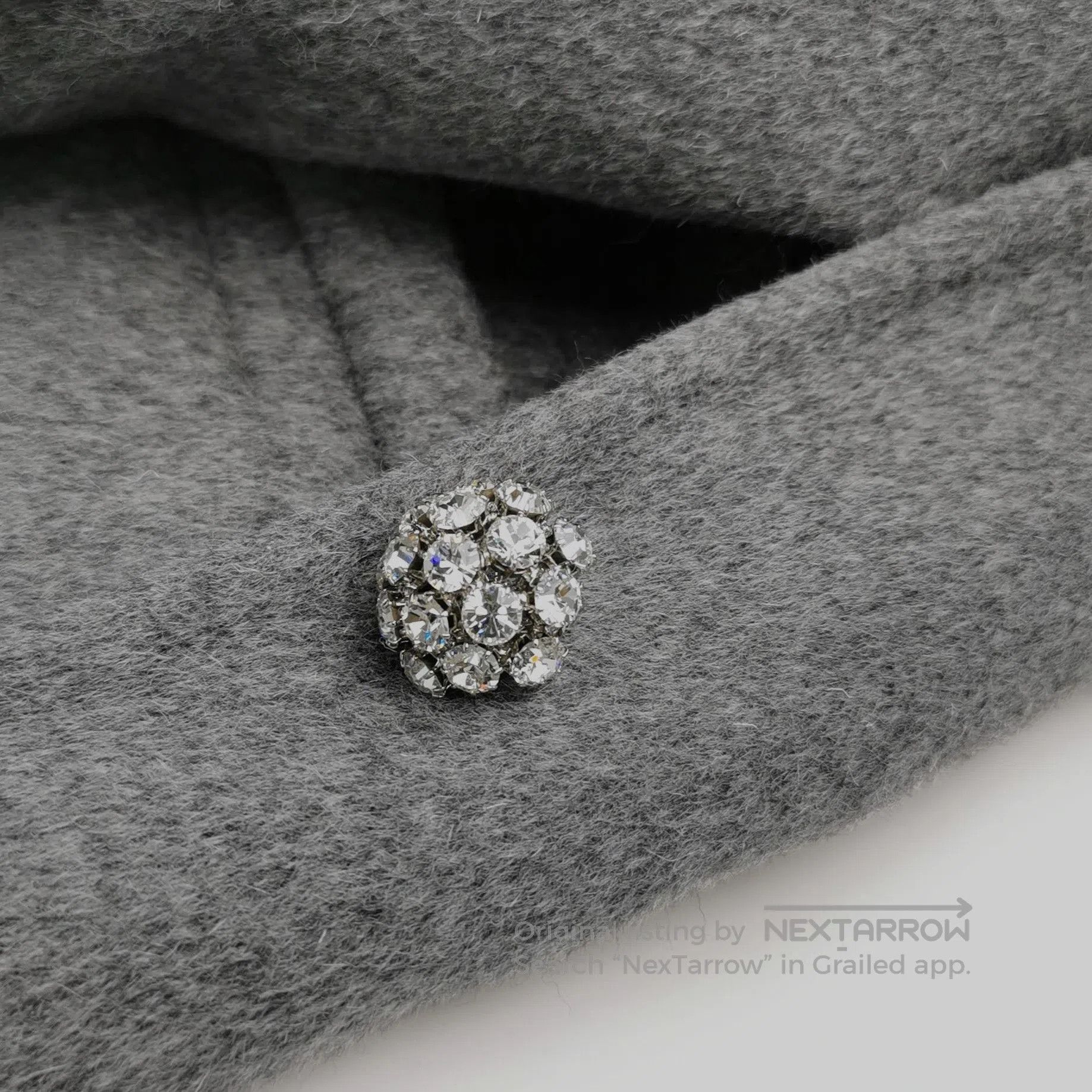 Prada Prada Gray Wool Blend Single-Breasted Coat . Size US S / EU 44-46 / 1 - 3 Thumbnail