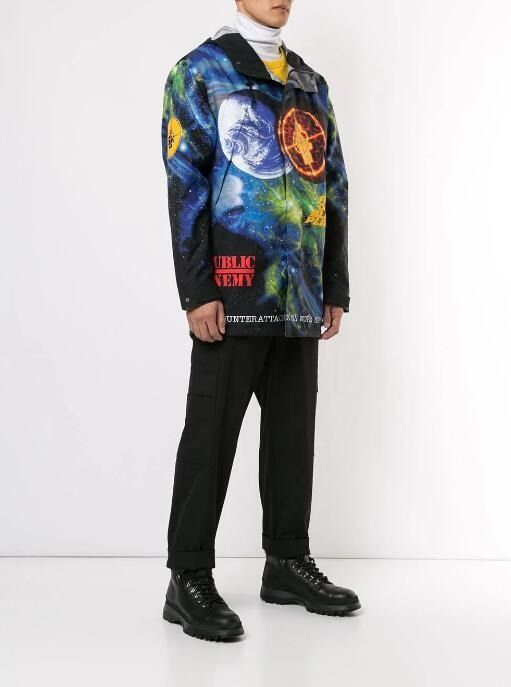 Supreme × Undercover Supreme UNDERCOVER Public Enemy Taped Seam Parka Size US M / EU 48-50 / 2 - 2 Thumbnail