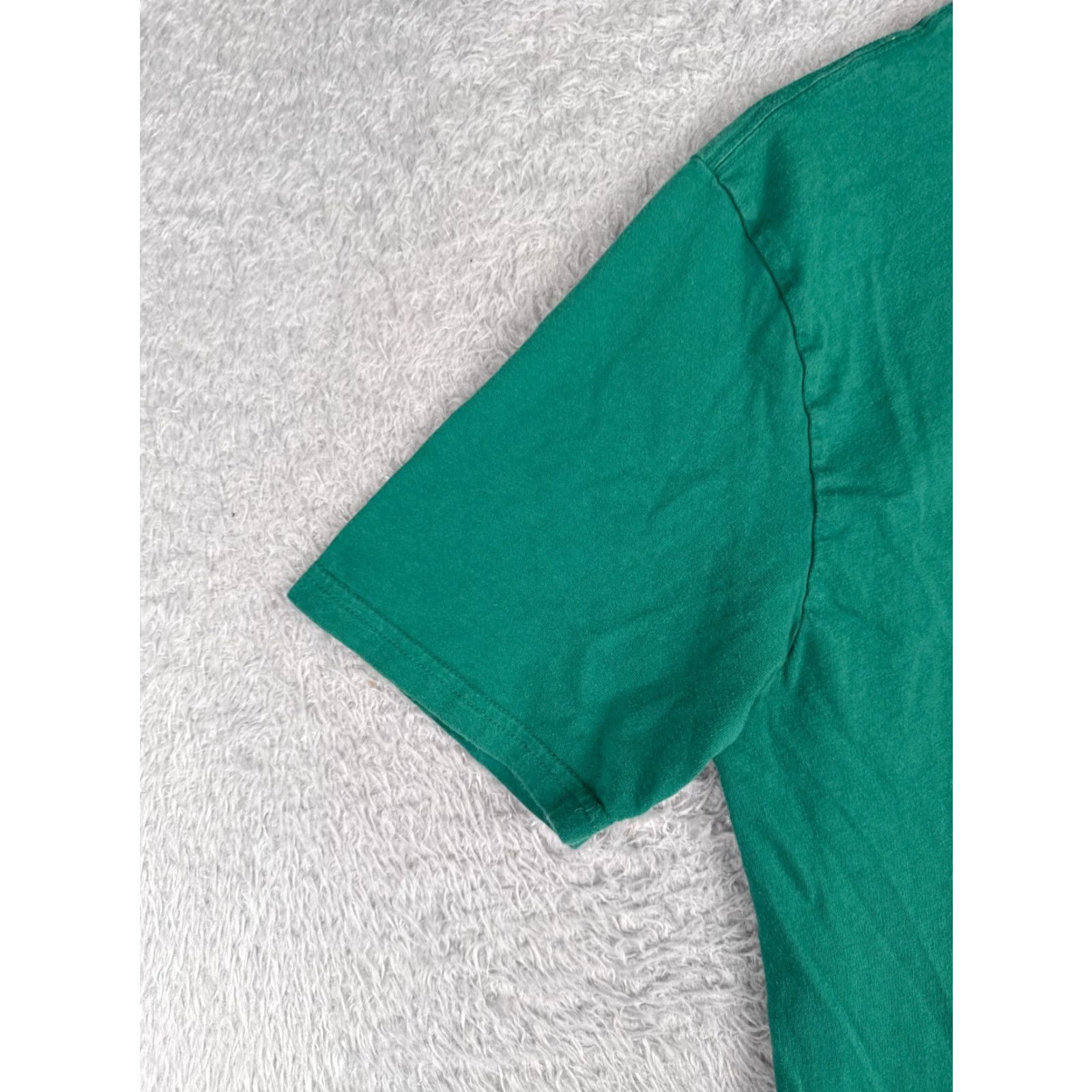 The North Face The North Face Shirt Men M Green Cotton Short Sleeve Crew Neck Classic Fit Logo All Seasons Breathable Mens Size US M / EU 48-50 / 2 - 3 Thumbnail