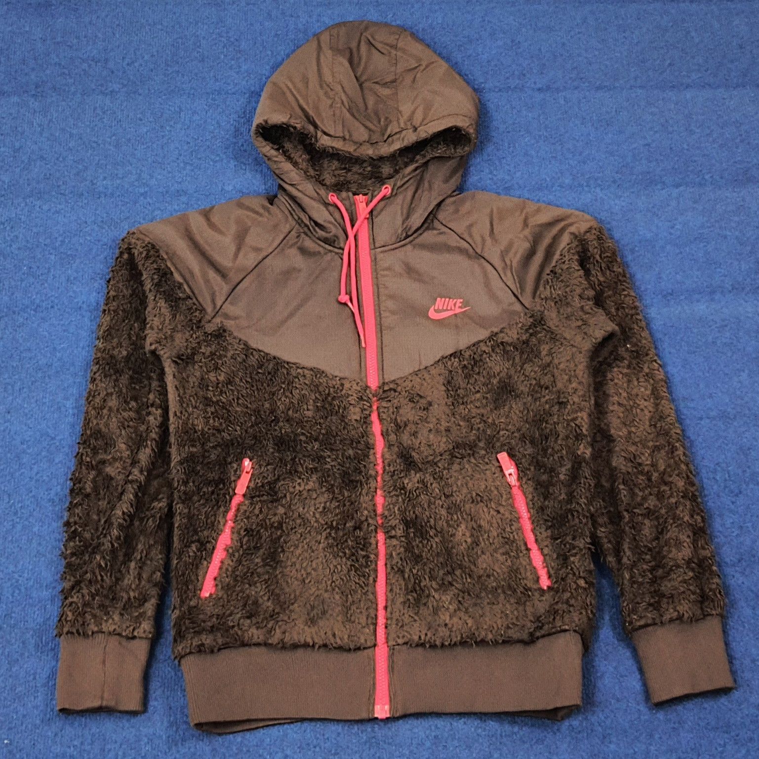 Nike Vintage Nike Outdoor Fleece Hoodie Jacket C273N27 Size US M / EU 48-50 / 2 - 1 Thumbnail
