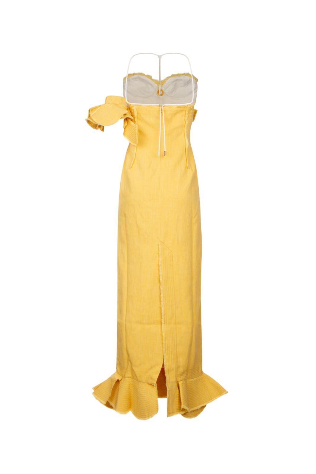 Jacquemus La Robe Artichaut Ruffled Maxi Dress Size XS / US 0-2 / IT 36-38 - 2 Thumbnail