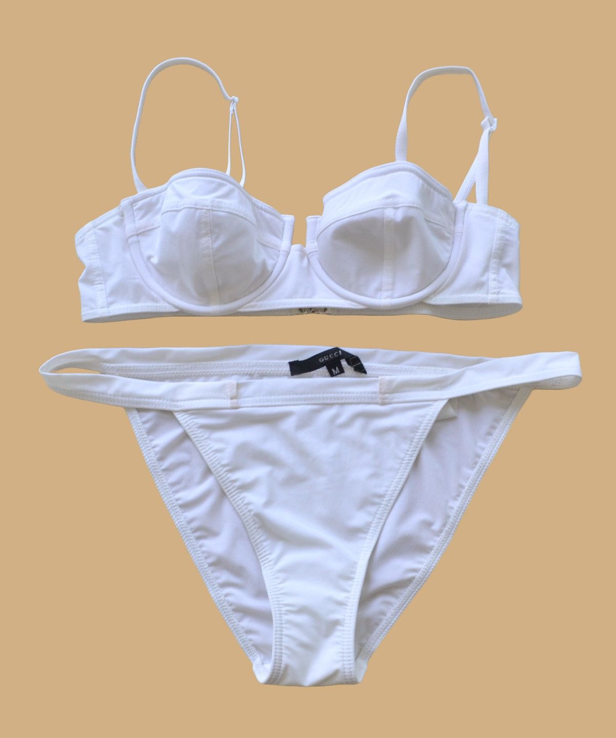 Gucci GUCCI Bikini Swimsuit Bra White Vintage TOM FORD Size ONE SIZE - 1 Thumbnail