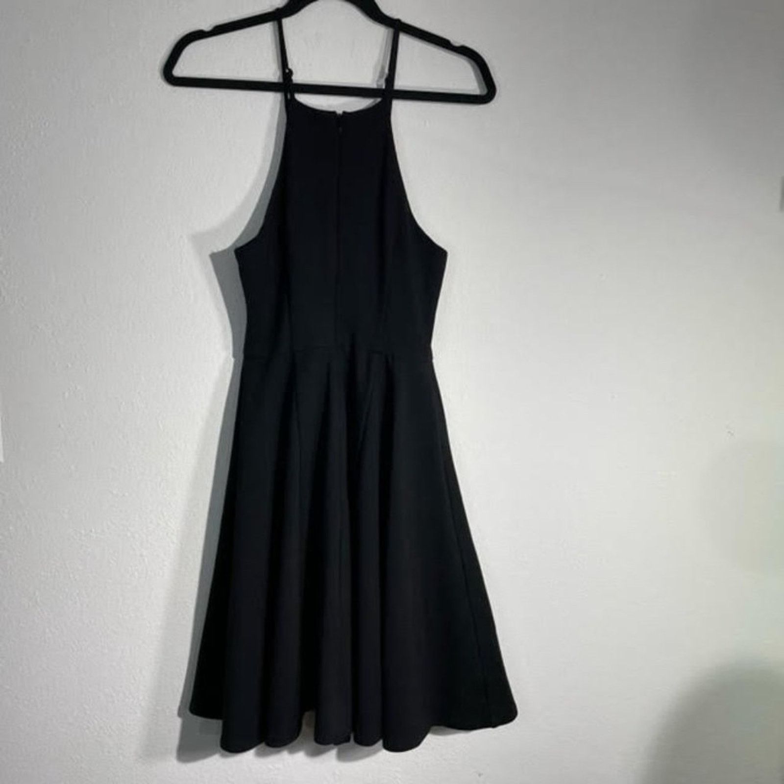Other Lulu’s Black Halter A-Line Swing Dress Small Size S / US 4 / IT 40 - 2 Thumbnail