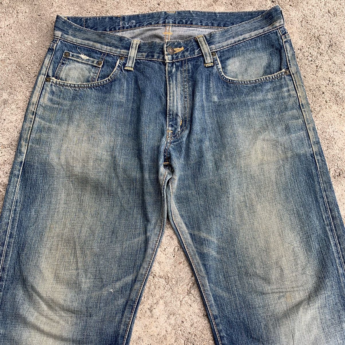 Edwin Vintage Two Tone Faded Edwin 503 Denime Jeans W35 Size US 35 - 3 Thumbnail