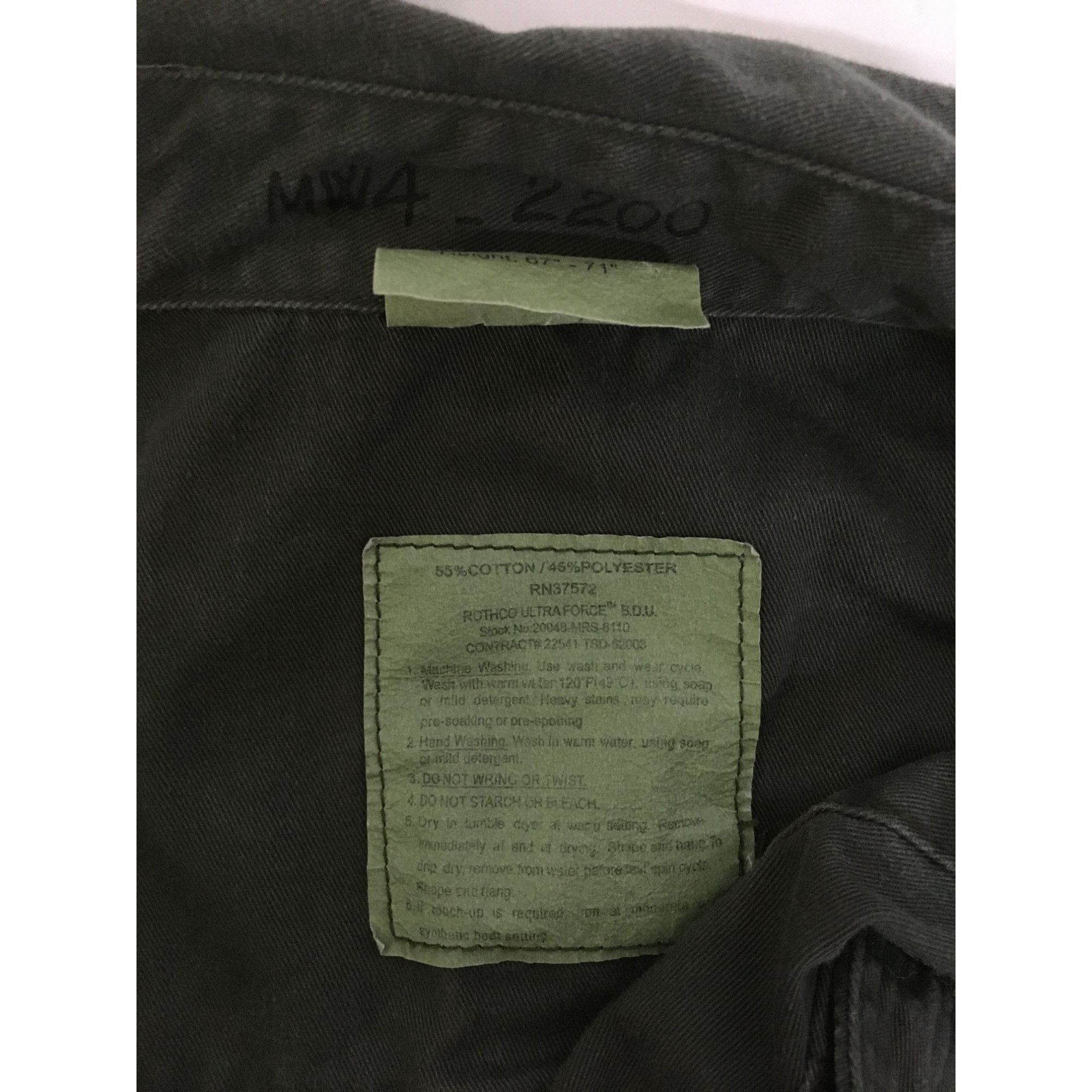 Other Mens Size Small Regular Hotlips Olive Green US Army Collared Size US S / EU 44-46 / 1 - 6 Thumbnail