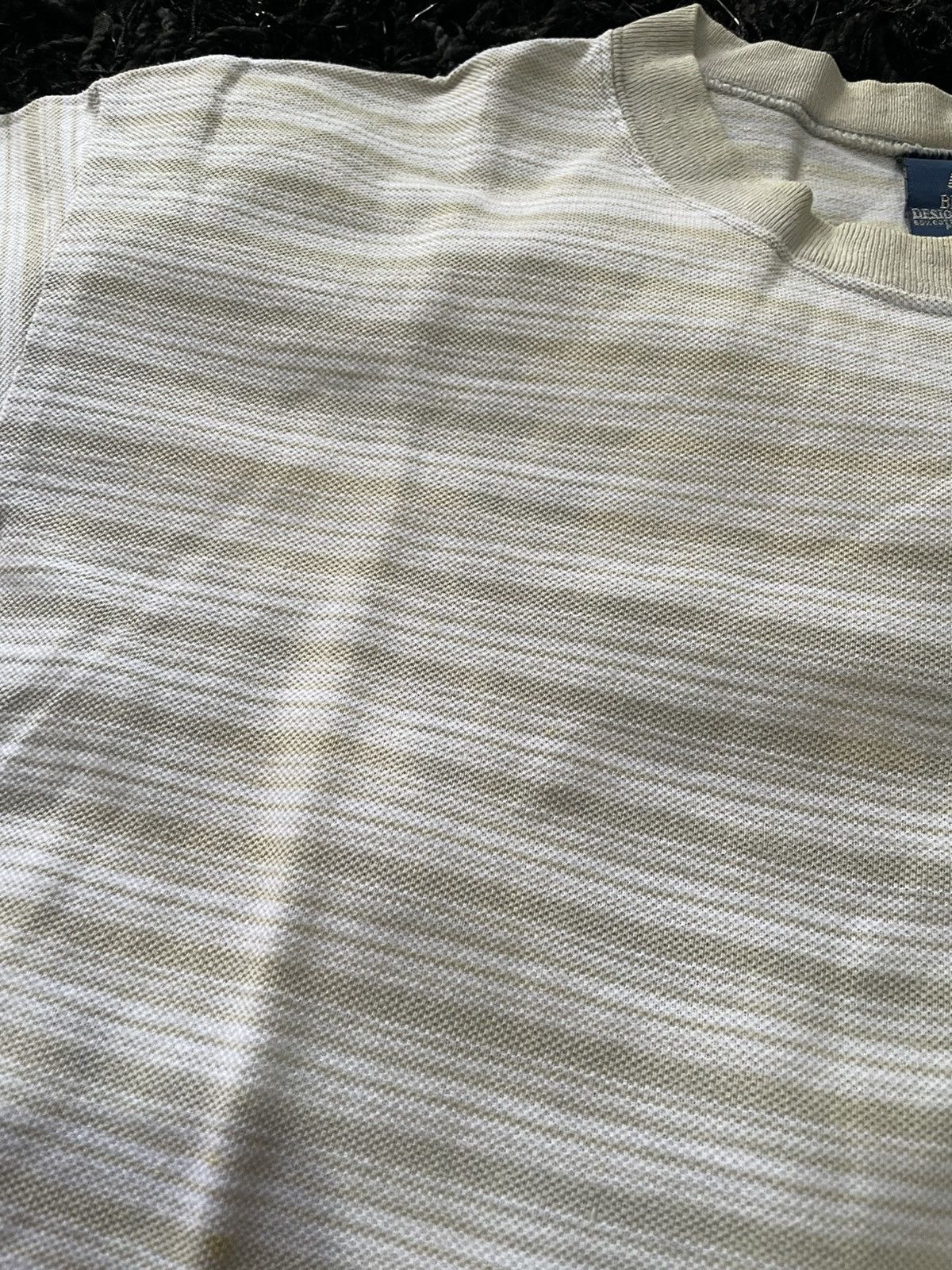 Vintage Vintage 90’s Mooneyes Embroidery Logo Stripe Boxy Belton (L) Size US L / EU 52-54 / 3 - 6 Thumbnail