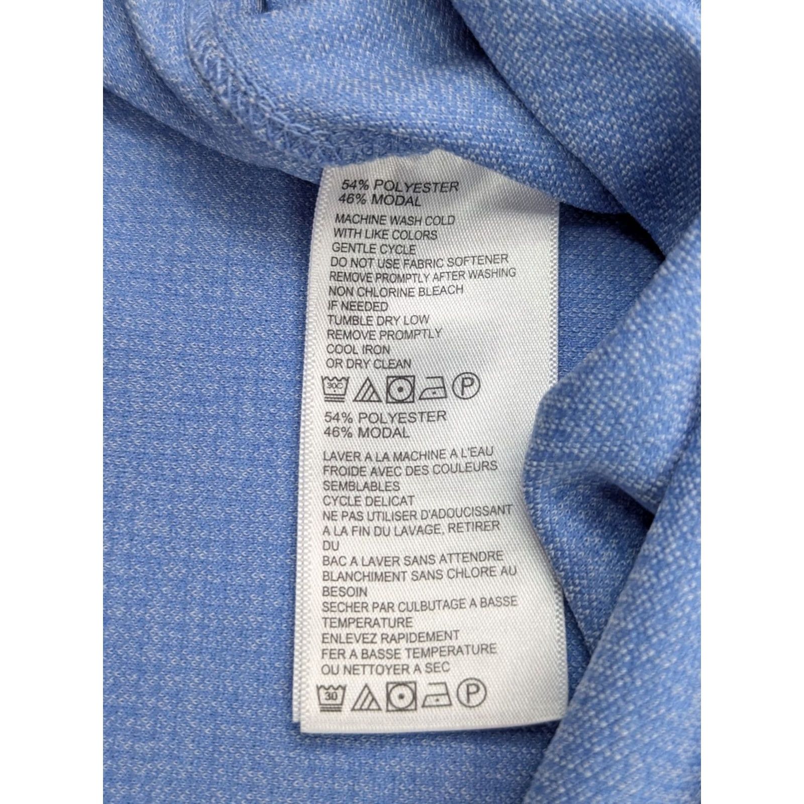 Tommy Bahama Tommy Bahama Shirt Men XL Sky Blue Sand Key V-Neck Modal Blend Comfort Size US XL / EU 56 / 4 - 6 Thumbnail