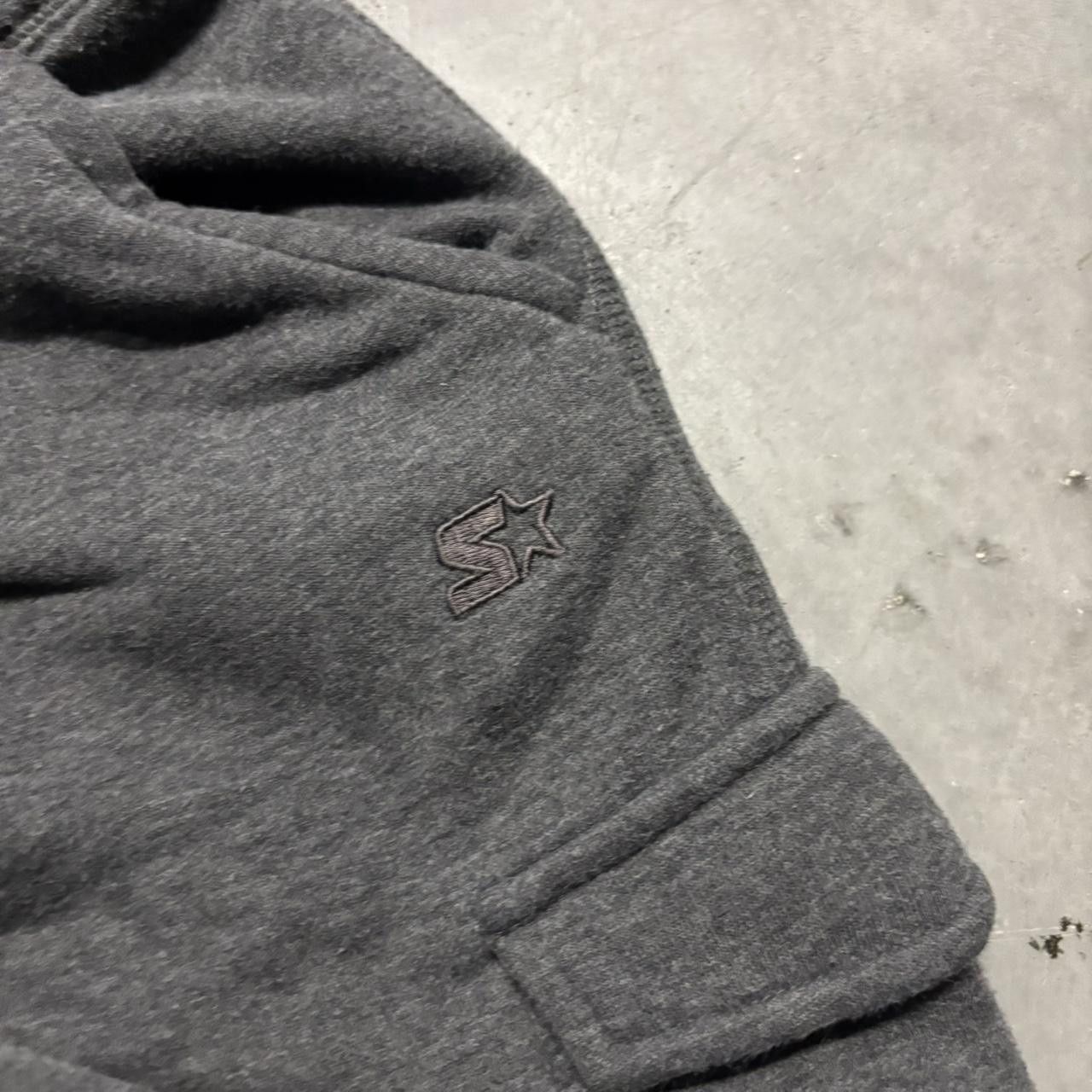 Japanese Brand × Vintage Crazy Vintage Y2K/2000s Grey Skater Cargo Essential Sweatpants! Size US 28 / EU 44 - 5 Thumbnail