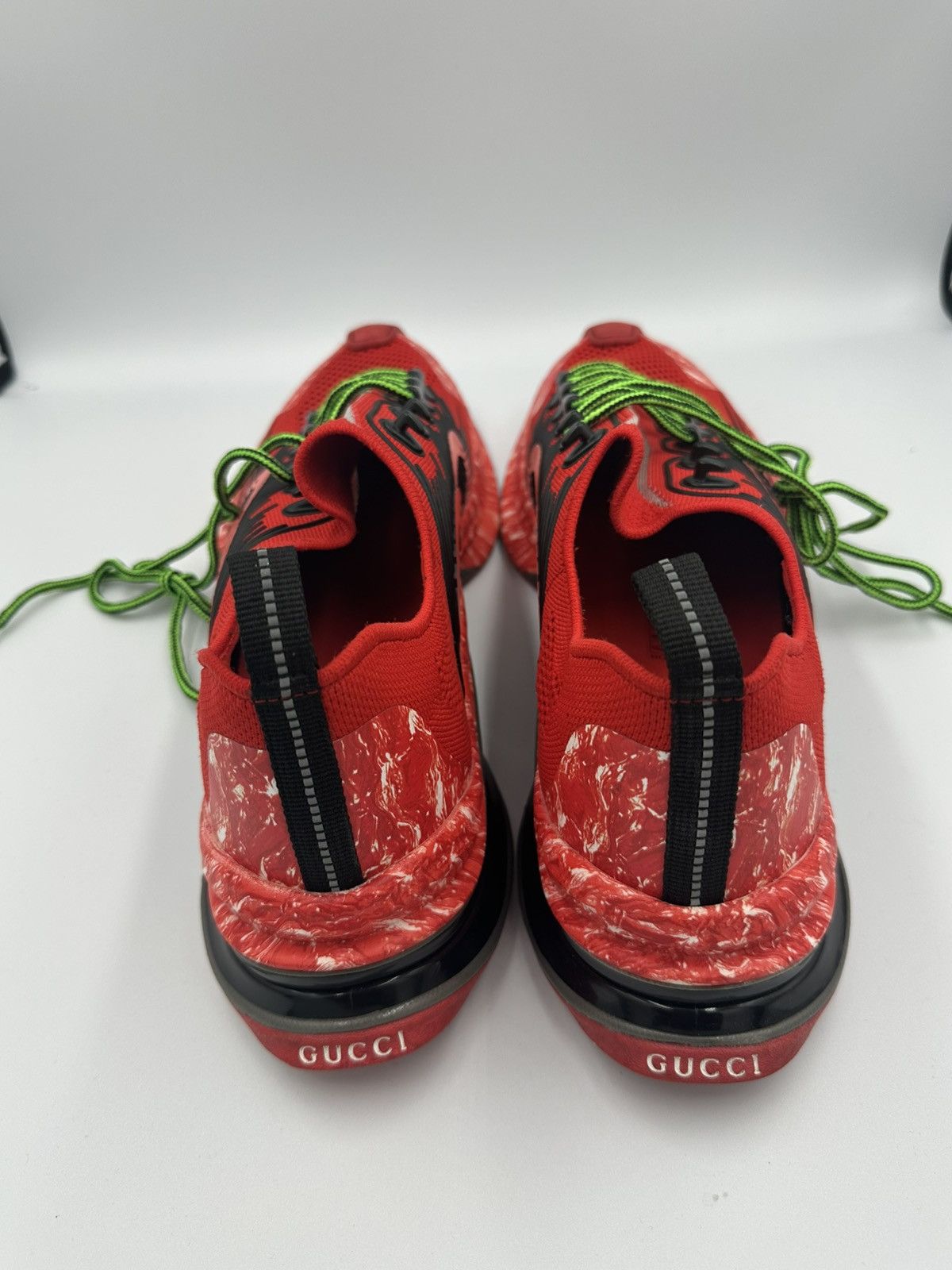 Gucci Gucci Run Sneaker Red brand new Size US 13 / EU 46 - 8 Thumbnail