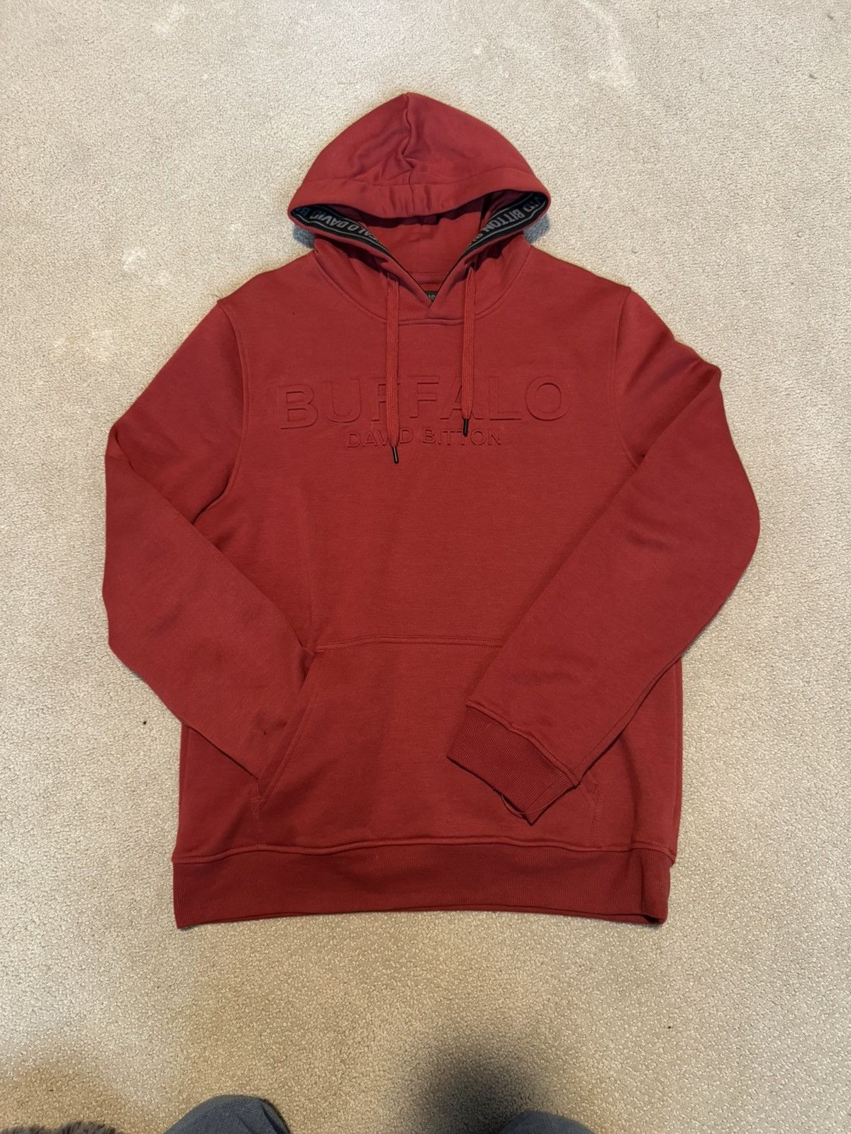 Buffalo David Bitton Red Buffalo David Bitton Hoodie Size US L / EU 52-54 / 3 - 2 Thumbnail