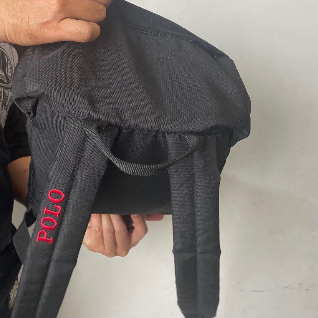 Polo Ralph Lauren Polo Ralph Lauren PRL Small Backpack Bag in Black Size ONE SIZE - 6 Thumbnail