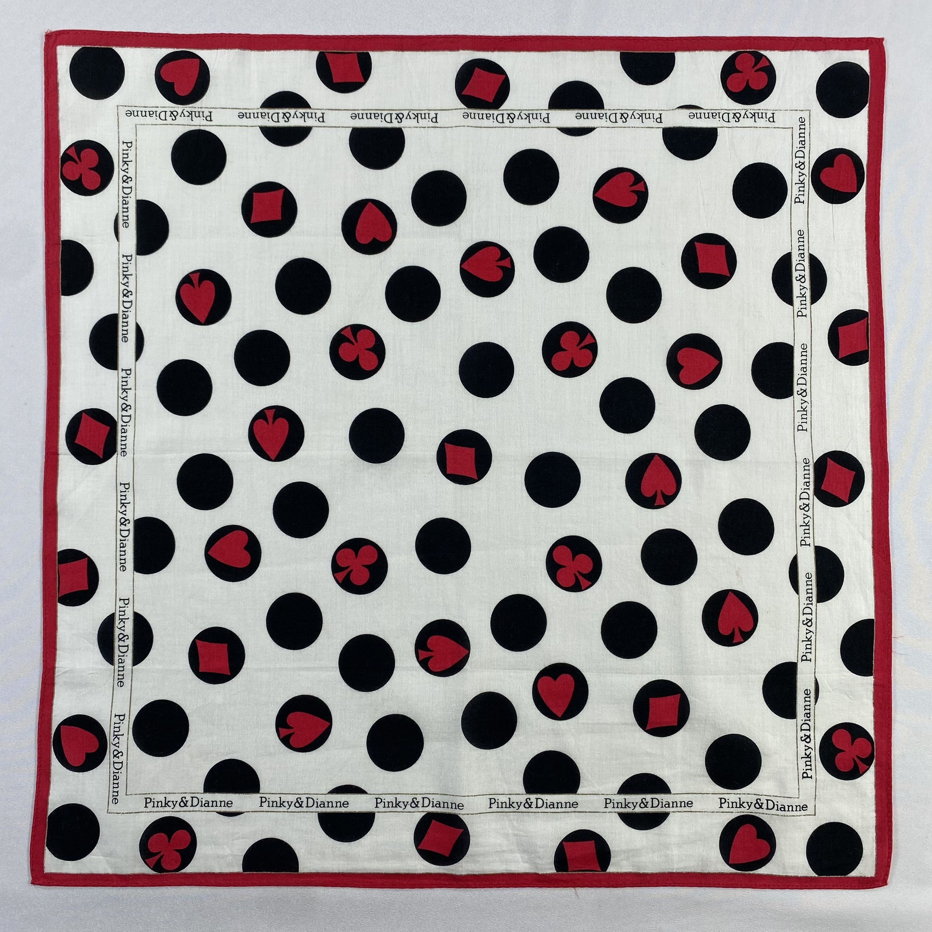 Vintage Pinky & Dianne Neckerchief / Bandana / Handkerchief-P922 Size ONE SIZE - 1 Thumbnail