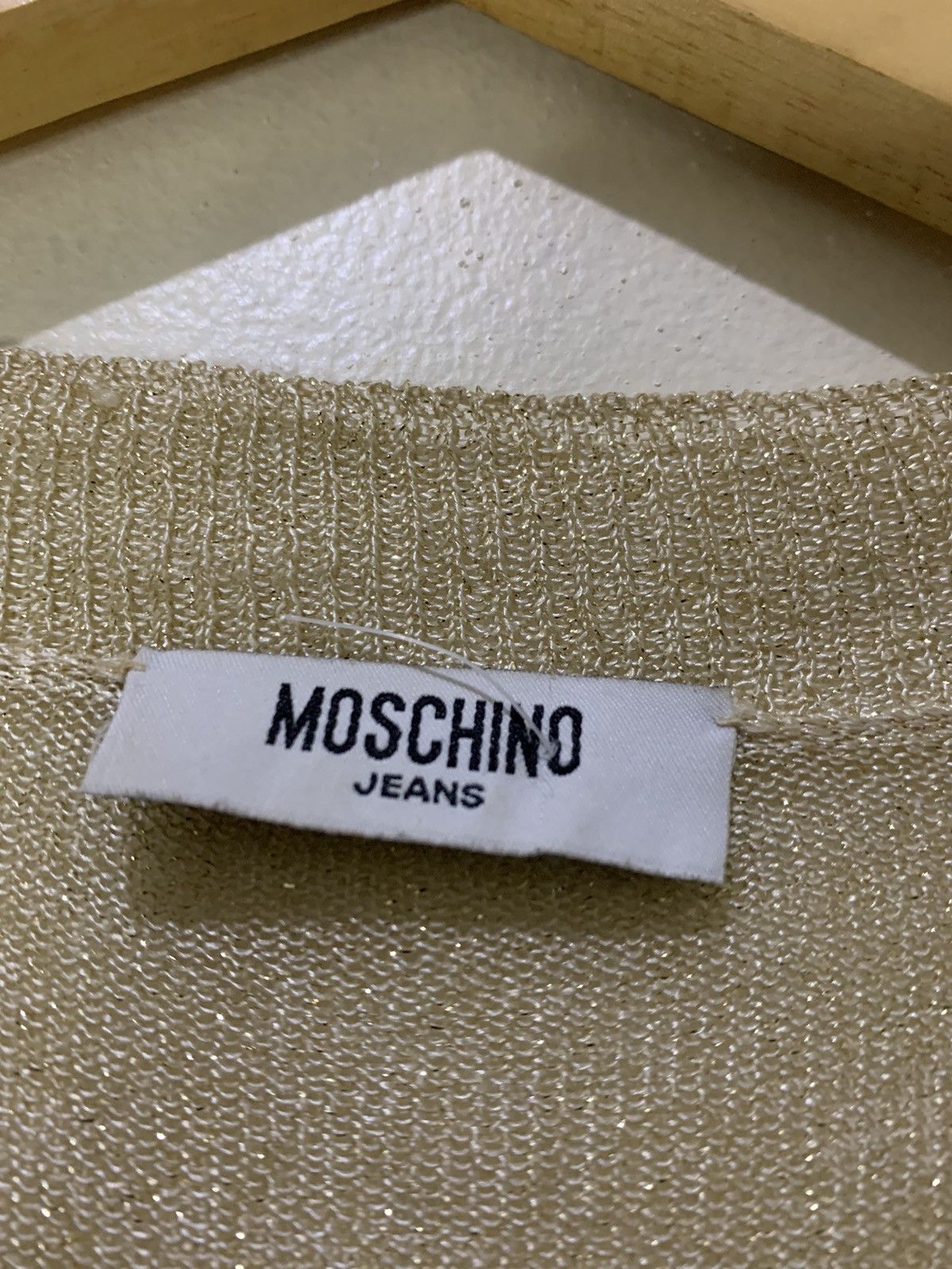 Moschino Vintage Cardigan Moschino Jeans Size M / US 6-8 / IT 42-44 - 5 Thumbnail