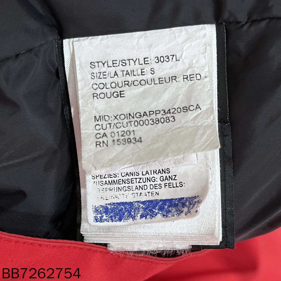 Canada Goose Canada Goose Red Parka S Size US S / EU 44-46 / 1 - 6 Thumbnail