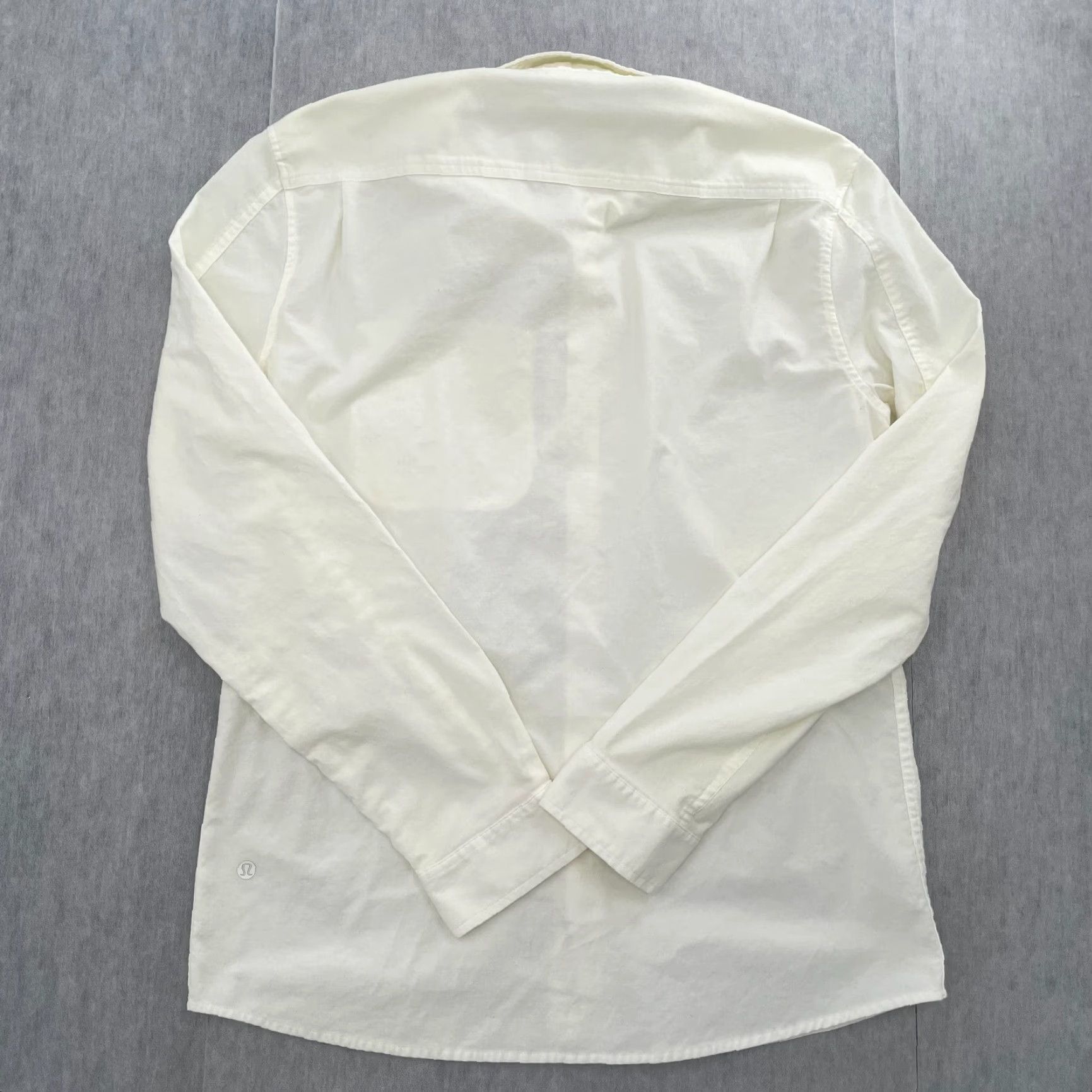 Lululemon Lululemon Shirt Button-Up Adult Large Yellow Commission Long Sleeve Mens Size US L / EU 52-54 / 3 - 2 Thumbnail