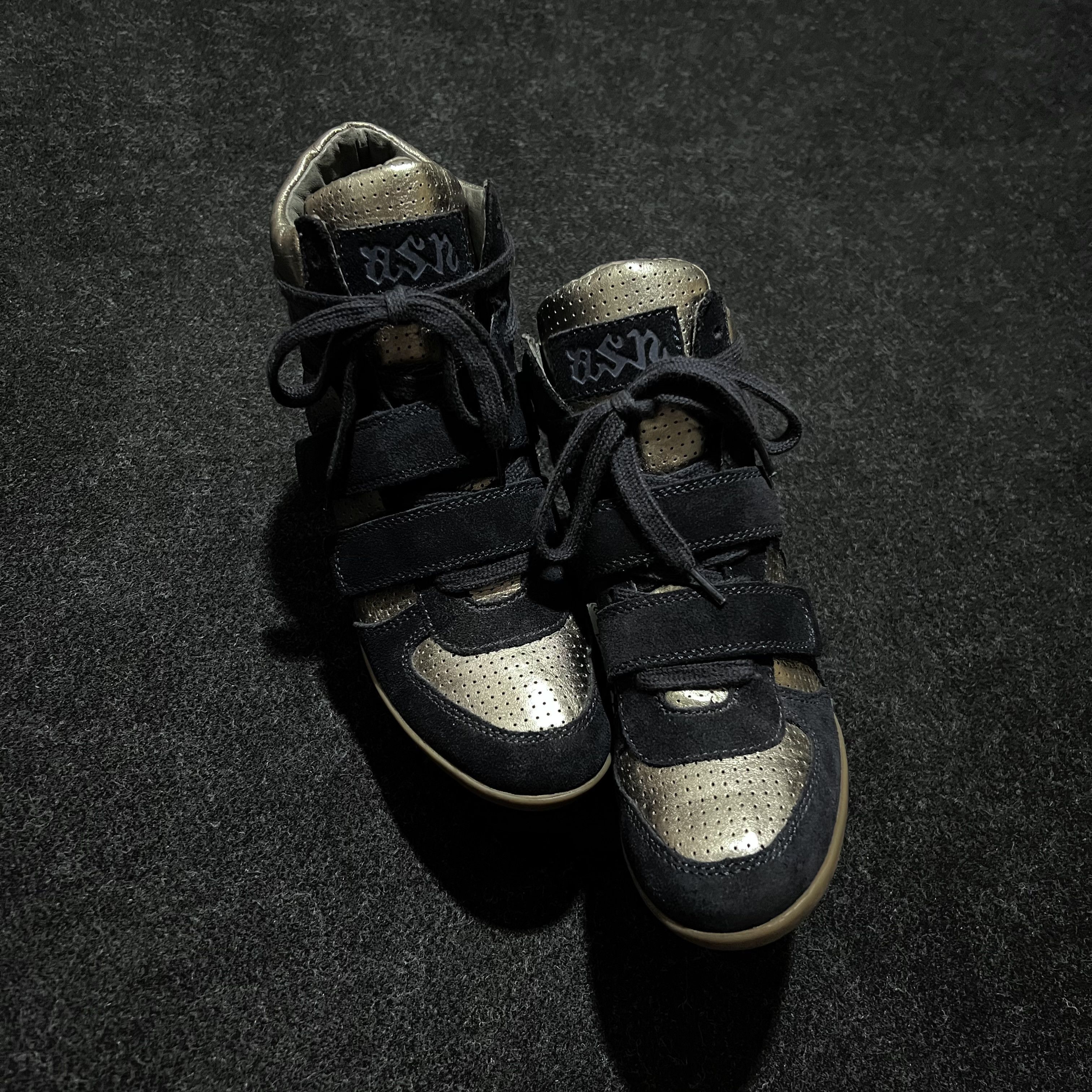 ASH ASH Limited Bea Suede/Leather Non Wedge Marant Bekett Style Size US 7 / IT 37 - 3 Thumbnail