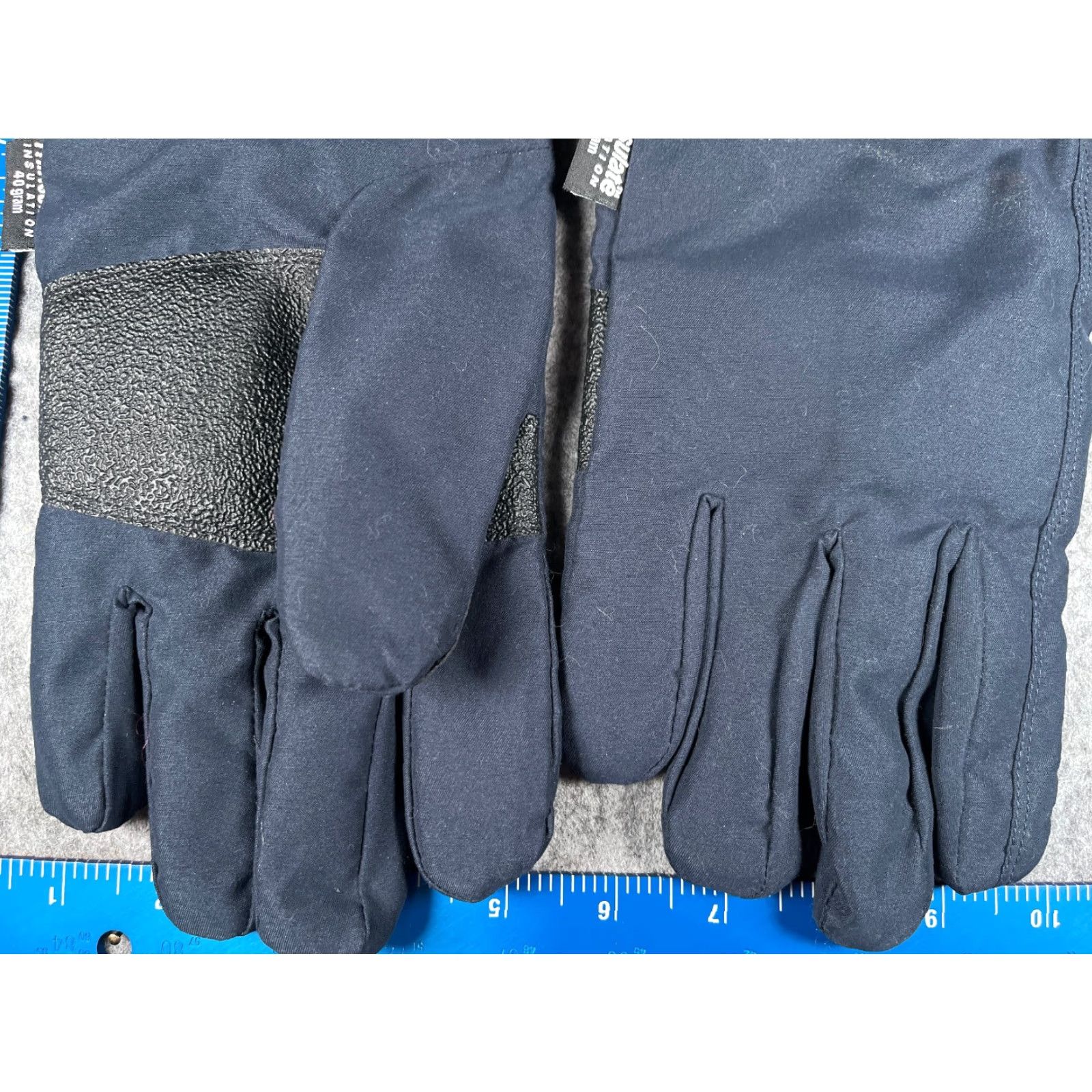 Vintage Thinsulate Gloves Adult Large Blue Polyester Insulated Ski Waterproof NEW Size ONE SIZE - 2 Thumbnail