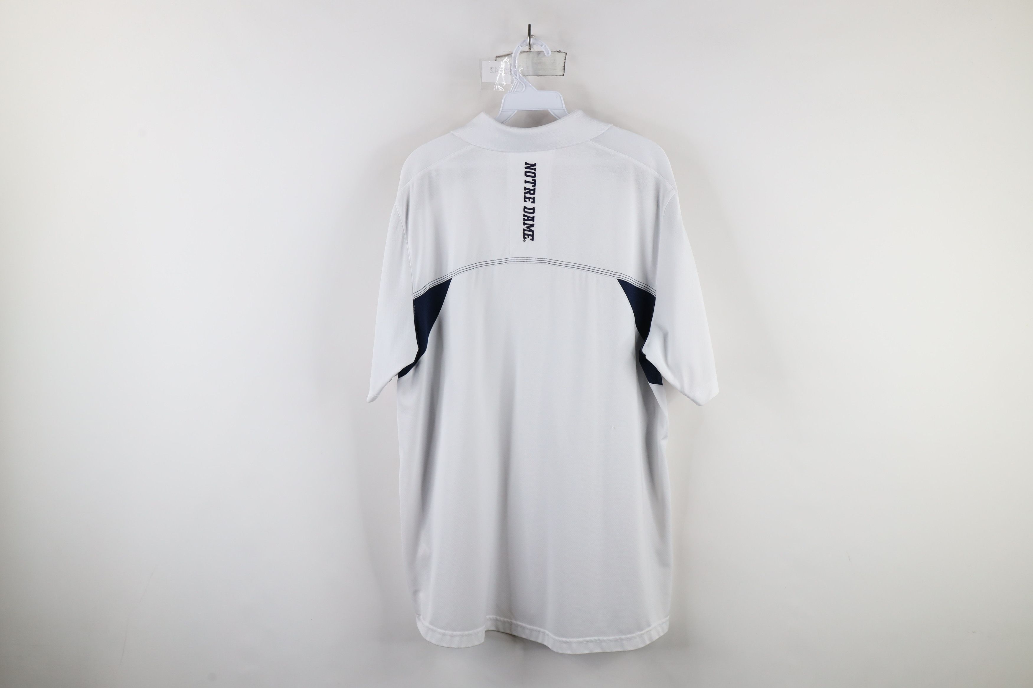 Adidas × Vintage Adidas Notre Dame Football 2013 National Championship Polo Size US L / EU 52-54 / 3 - 15 Thumbnail