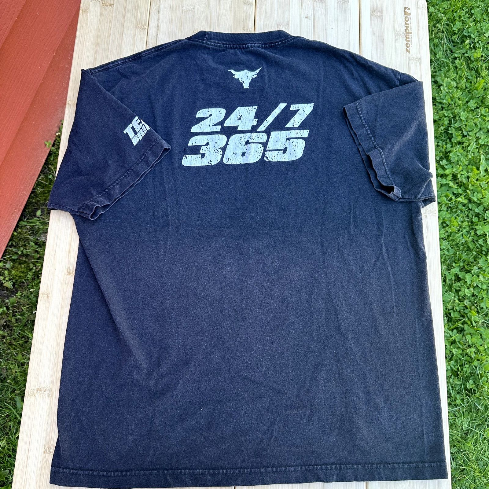 Japanese Brand × WWE The Rock Wrestling Shirt Boots 2 Asses 24/7 365 Size XL Size US XL / EU 56 / 4 - 4 Thumbnail