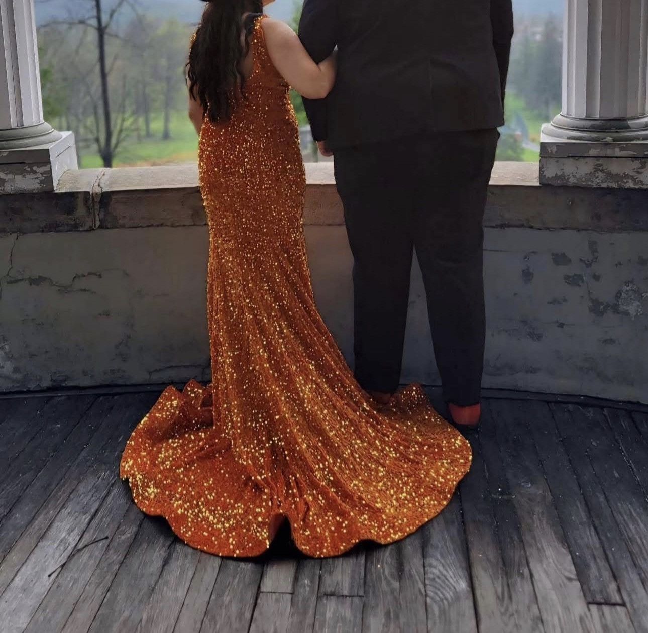 Other Orange prom dress Size M / US 6-8 / IT 42-44 - 2 Thumbnail
