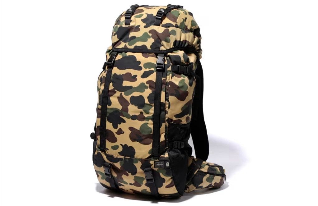 Bape Bape Porter Camo Rucksack Size ONE SIZE - 1 Thumbnail