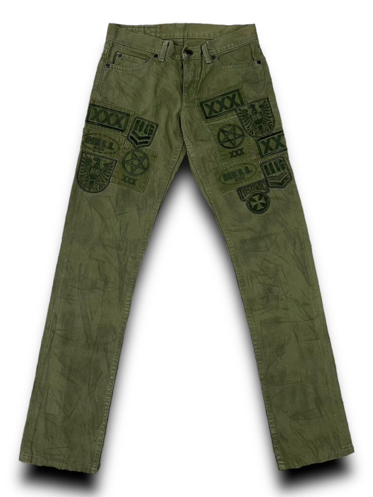 Designer × Hysteric Glamour × Japanese Brand HYSTERIC GLAMOUR WITH PATCHES JAPANESE BRAND DENIM Size US 30 / EU 46 - 1 Thumbnail