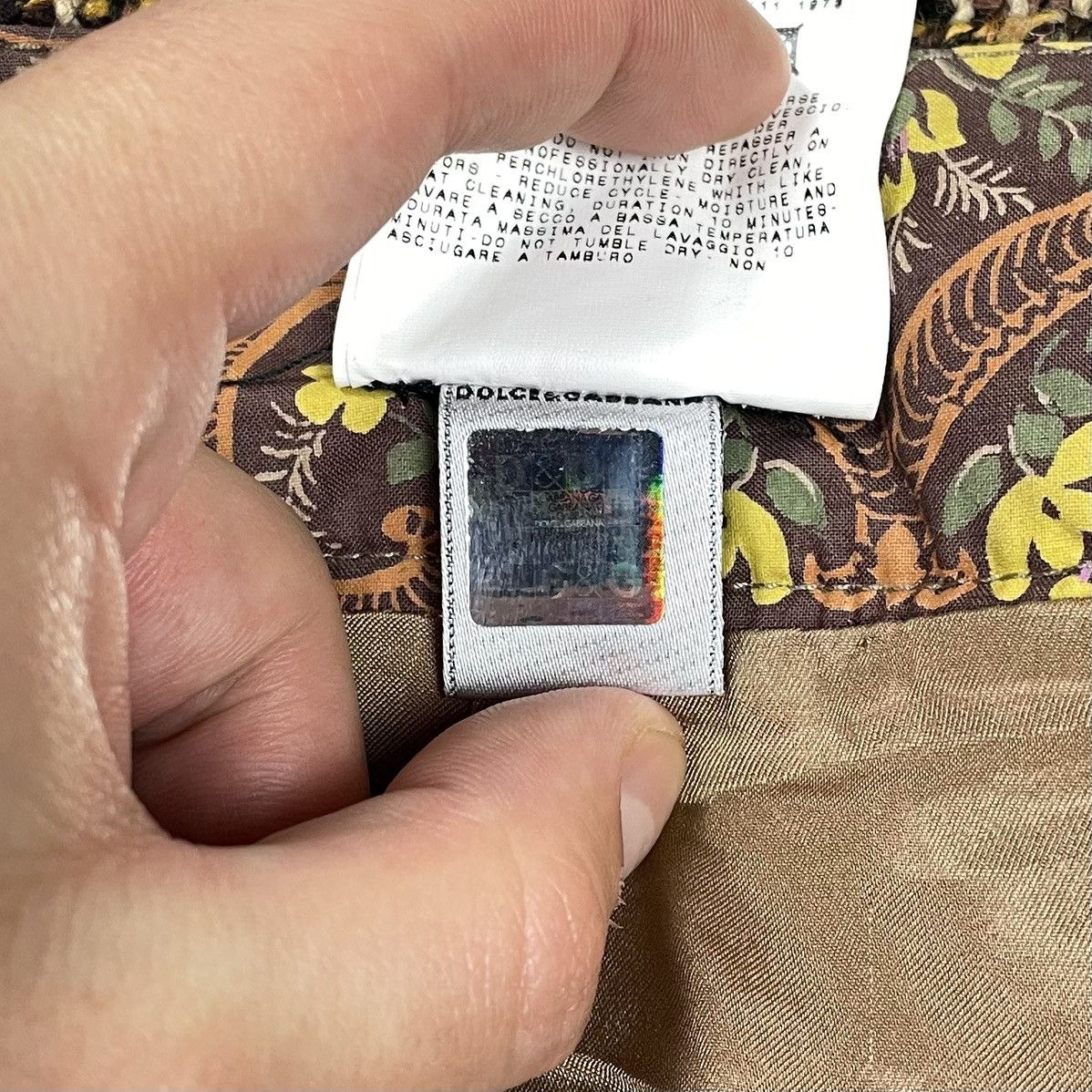 Dolce & Gabbana × Vintage Dolce&Gabbana Vintage Pleated Tweed Mini Skirt Archive Size 27" / US 4 / IT 40 - 17 Thumbnail