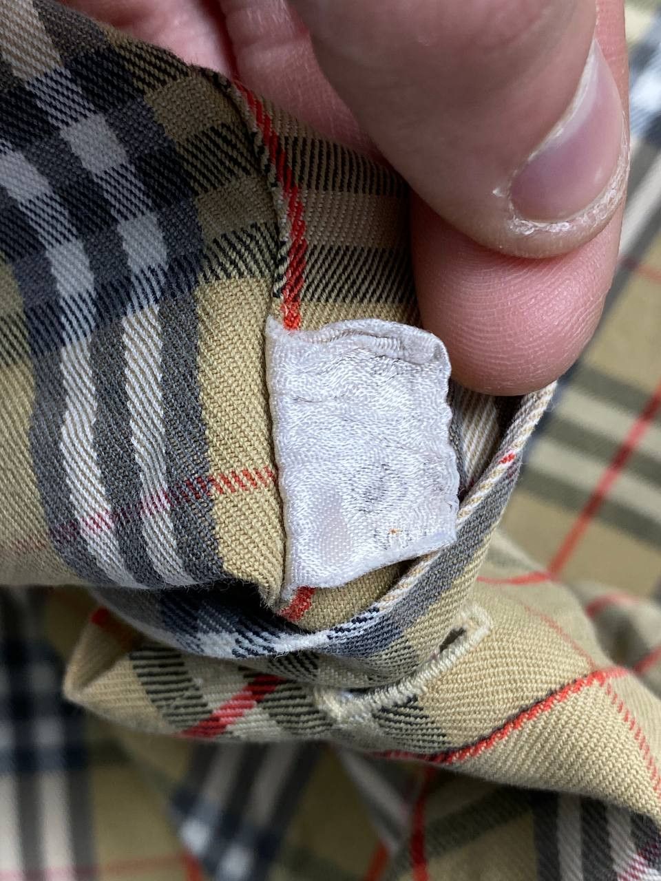 Burberry Burberrys Vintage Nova Check Shirt Buttons Long Sleeve Men Size US L / EU 52-54 / 3 - 13 Thumbnail