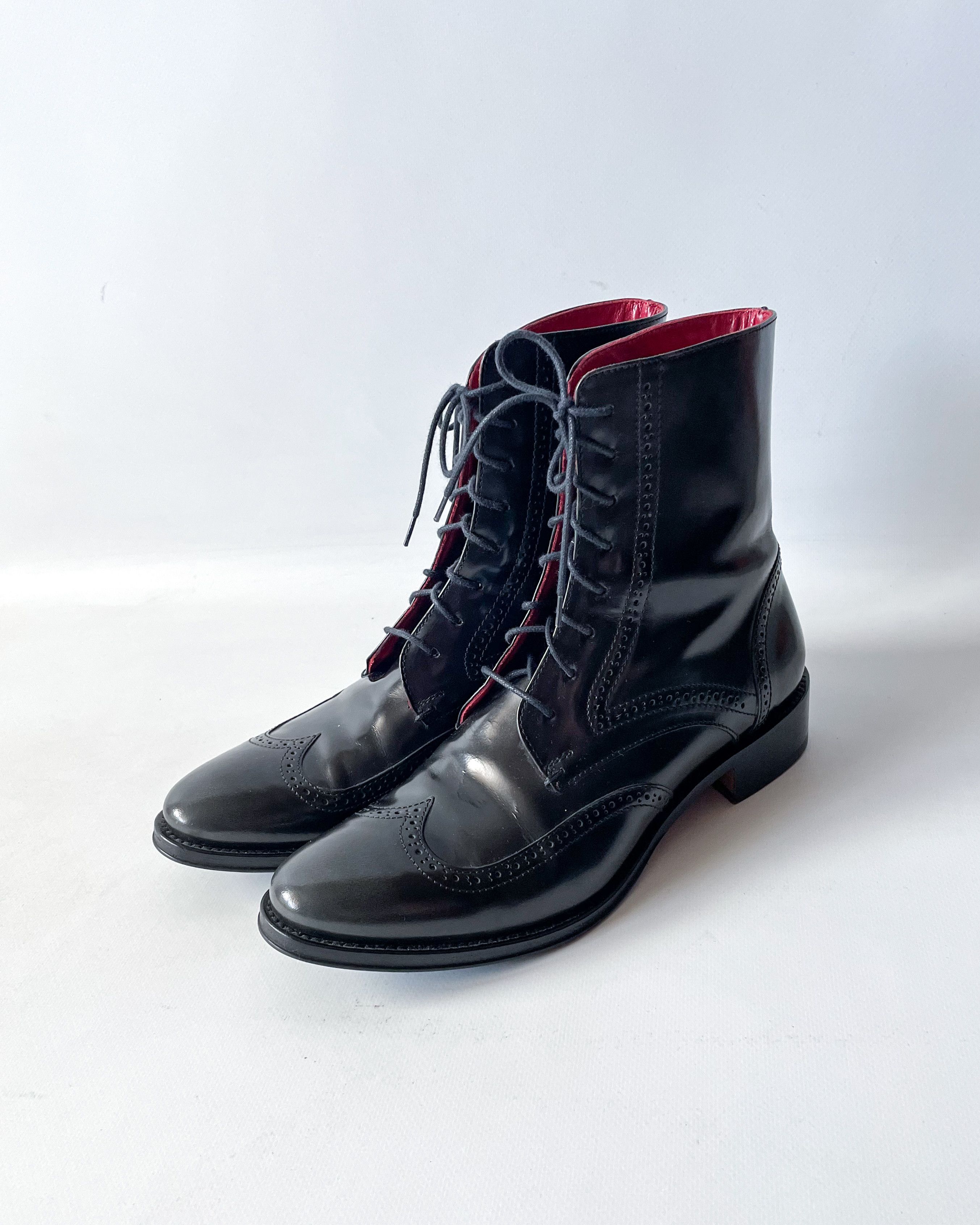 NAVYBOOT Navyboot Leather Ankle Boots Size US 9 / IT 39 - 9 Thumbnail
