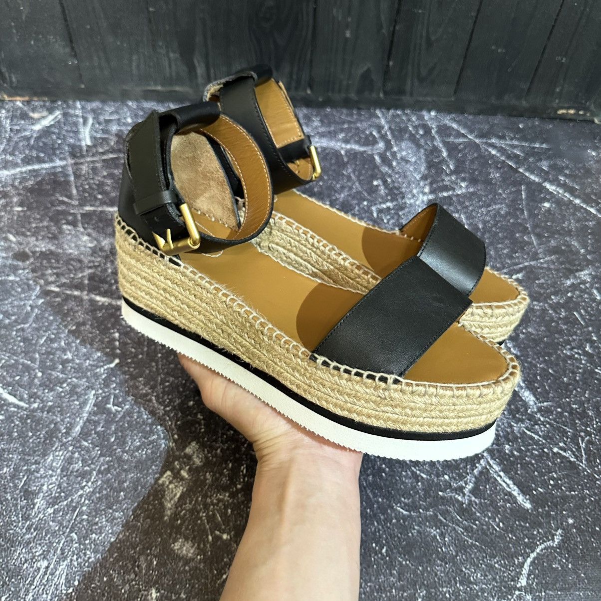 See by Chloe See By Chloé Glyn Platform Sandals Espadrilles Size 39 Size US 9 / IT 39 - 2 Thumbnail