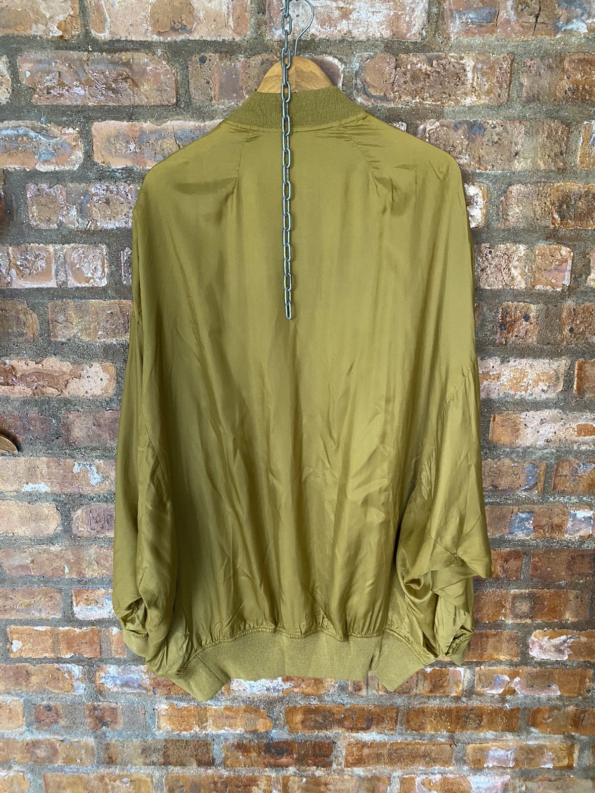 Rick Owens × Rick Owens Drkshdw Rick Owens 72 Sulphate oversize light bomber jacket Size US L / EU 52-54 / 3 - 12 Thumbnail