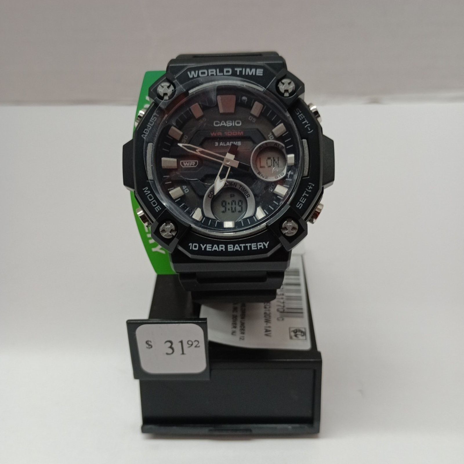 Casio Casio AEQ120W-1AV, Digital/Analog, 3 Alarms Watch Size ONE SIZE - 1 Thumbnail