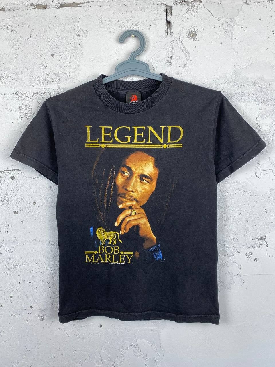 Band Tees × Bob Marley × Zion Rootswear VINTAGE BOB MARLEY Reggae Rare Jamaica T Shirt Size US S / EU 44-46 / 1 - 1 Thumbnail