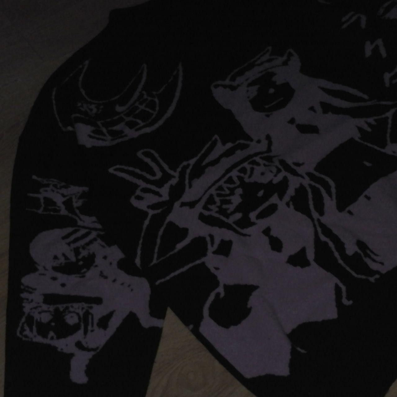 Other Y2k Black and Purple Sora Clothing Sweater Size L / US 10 / IT 46 - 6 Thumbnail