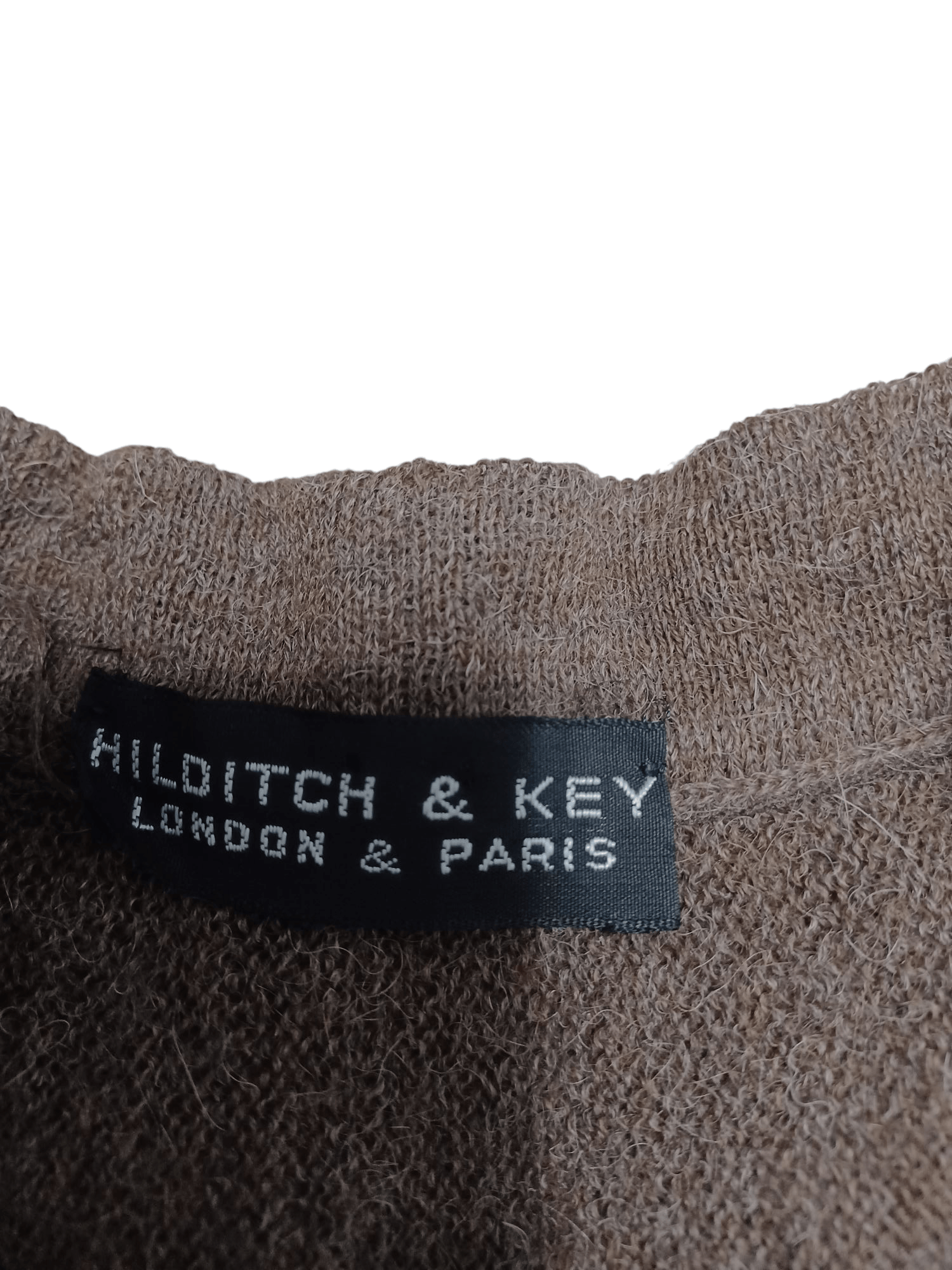 Hilditch & Key HILDITCH KEY 100% ALPACCA MADE SWITZERLAND VINTAGE CARDIGAN Size US L / EU 52-54 / 3 - 3 Thumbnail
