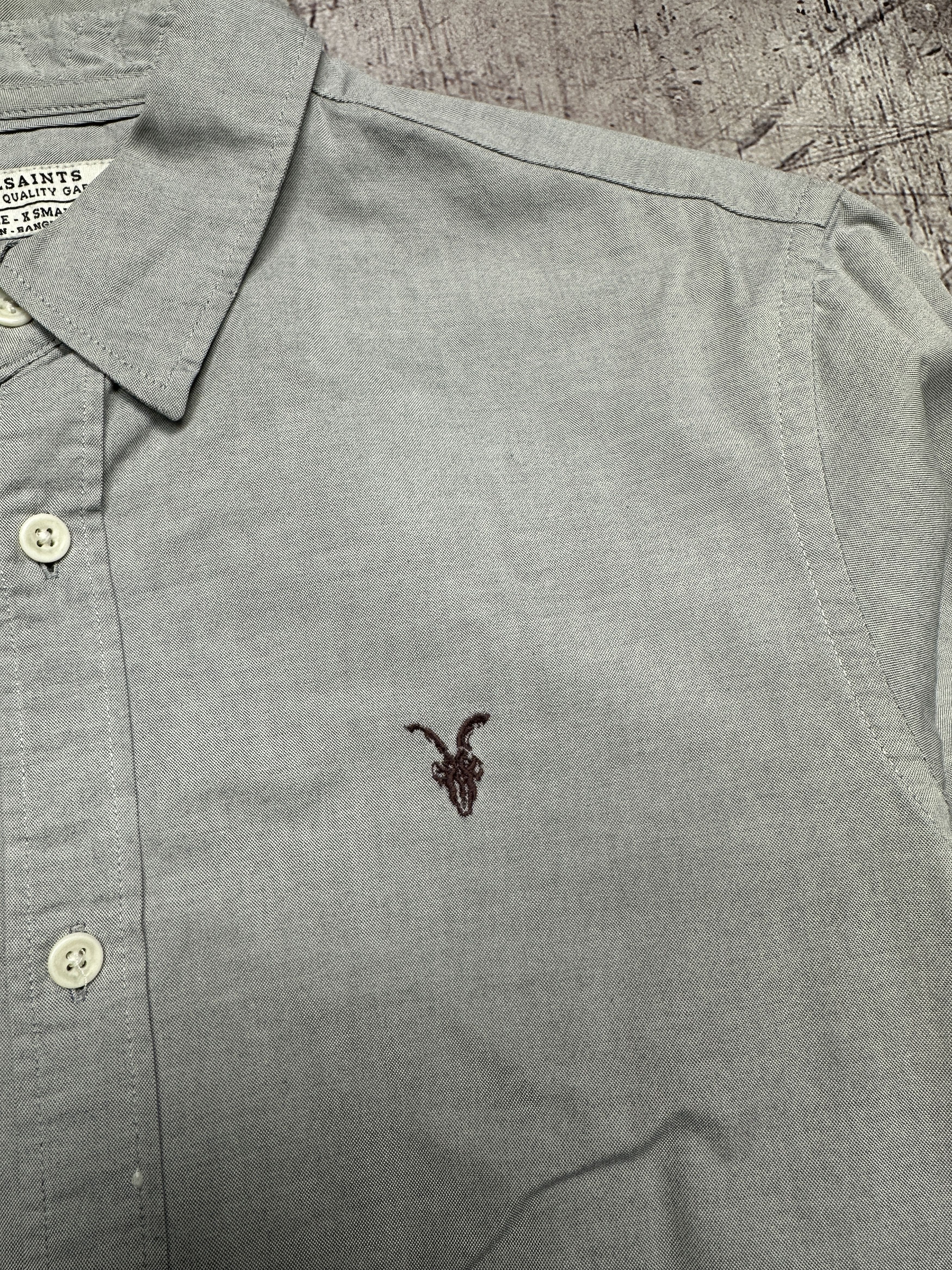 Allsaints Allsaints Vintage Redondo Mens Long Sleeve Shirt Size US XS / EU 42 / 0 - 3 Thumbnail