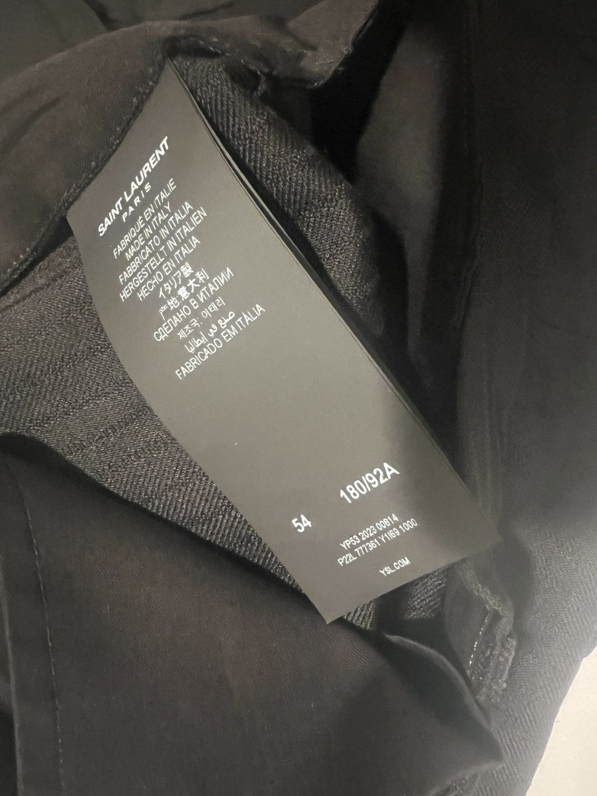 Saint Laurent Paris Saint laurent tuxedo stripes mens pants. 54/38. $1790 Size US 38 / EU 54 - 9 Thumbnail