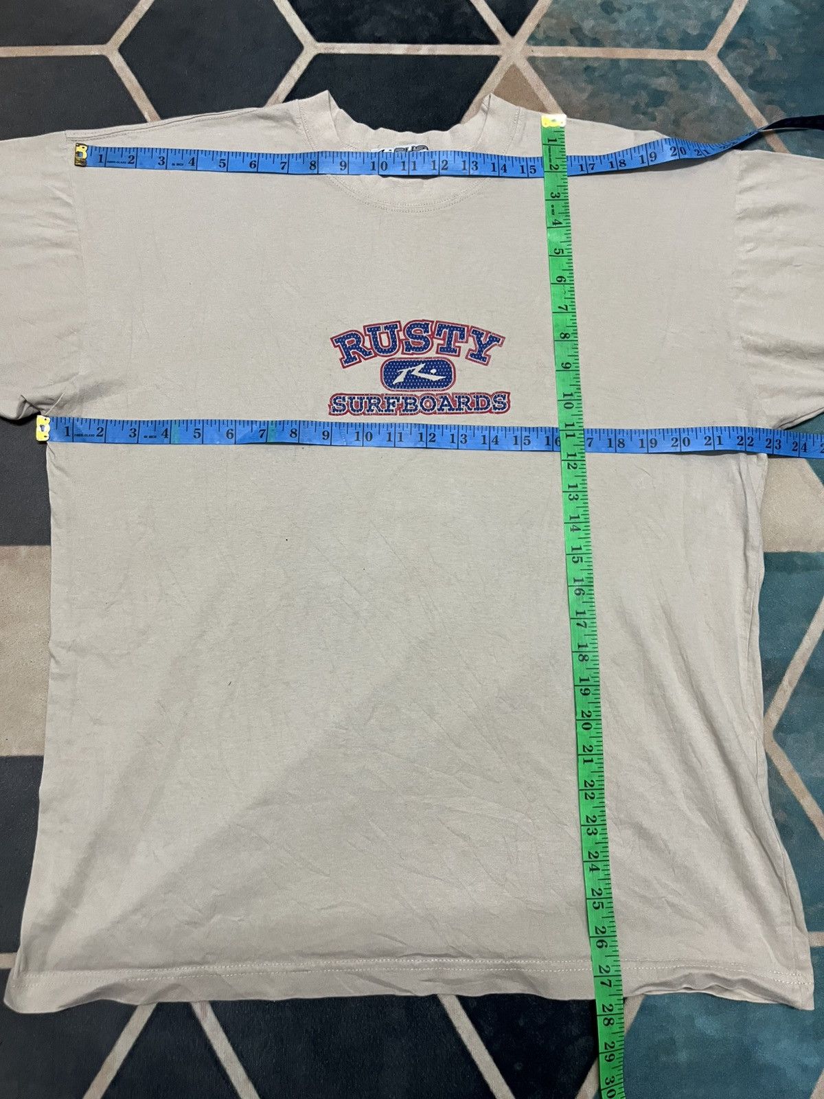 Rusty 💥Offer Me💥 Vintage 90s RUSTY SURFBOARDS Australia Size US L / EU 52-54 / 3 - 8 Thumbnail