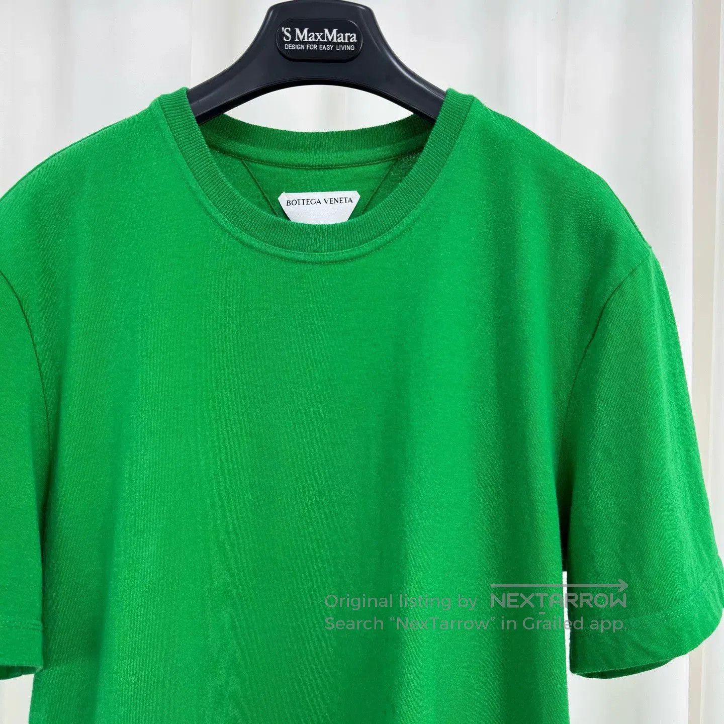 Bottega Veneta Bottega Veneta Embroidered Short Sleeve Green Tee. Size US S / EU 44-46 / 1 - 3 Thumbnail