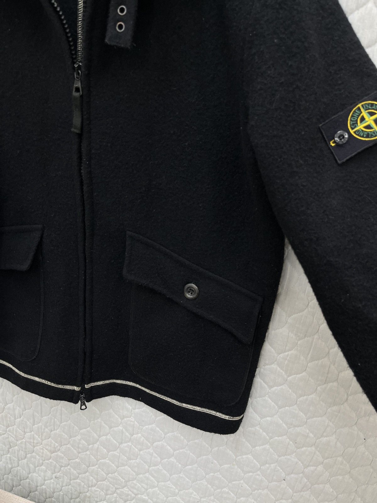 Stone Island 🔥🔥🔥STEALS STONE ISLAND AW2003 WOOL JACKET Size US L / EU 52-54 / 3 - 21 Thumbnail