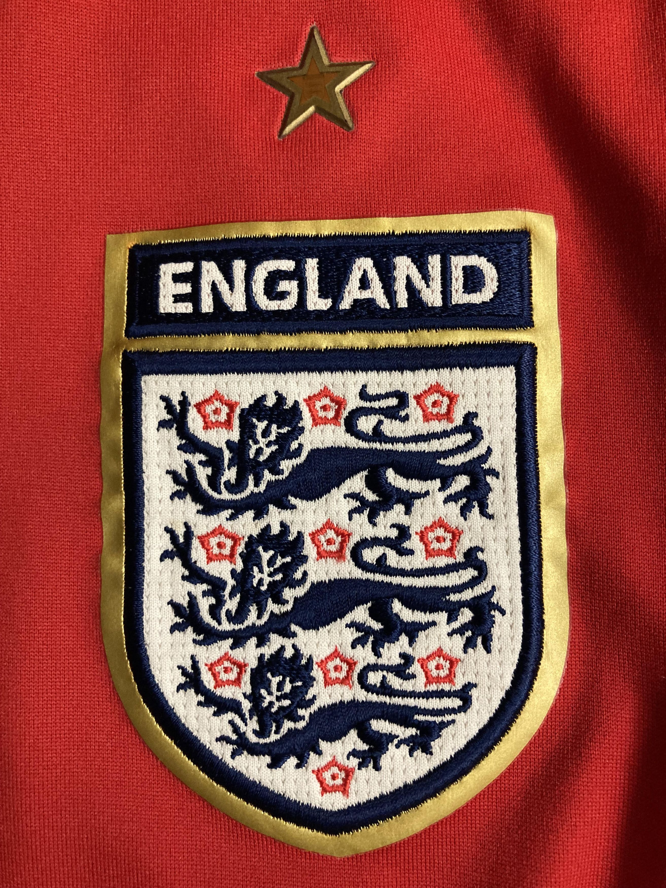 Umbro Umbro Team England 2006-2008 Home Jersey Size US XL / EU 56 / 4 - 7 Thumbnail