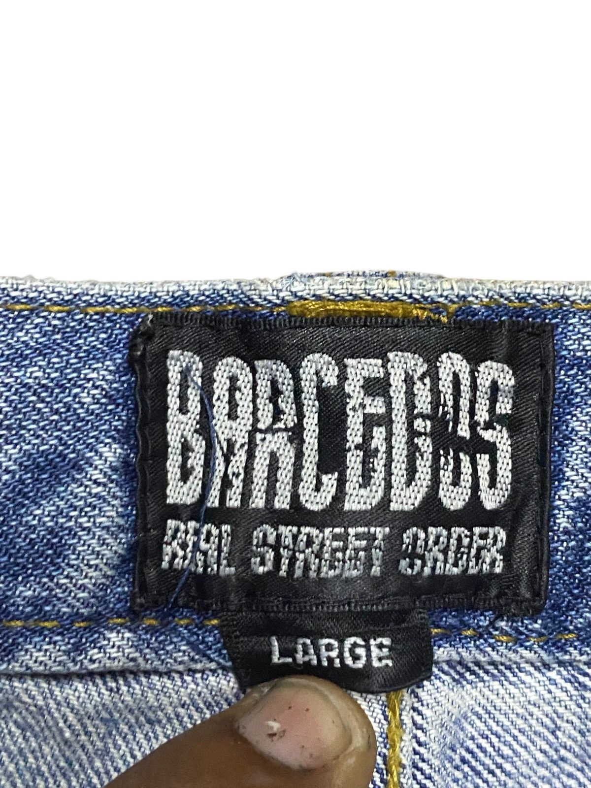 Japanese Brand Vtg Japanese Brand Barcedos Grunge Distressed Loose Jeans Size US 32 / EU 48 - 11 Thumbnail