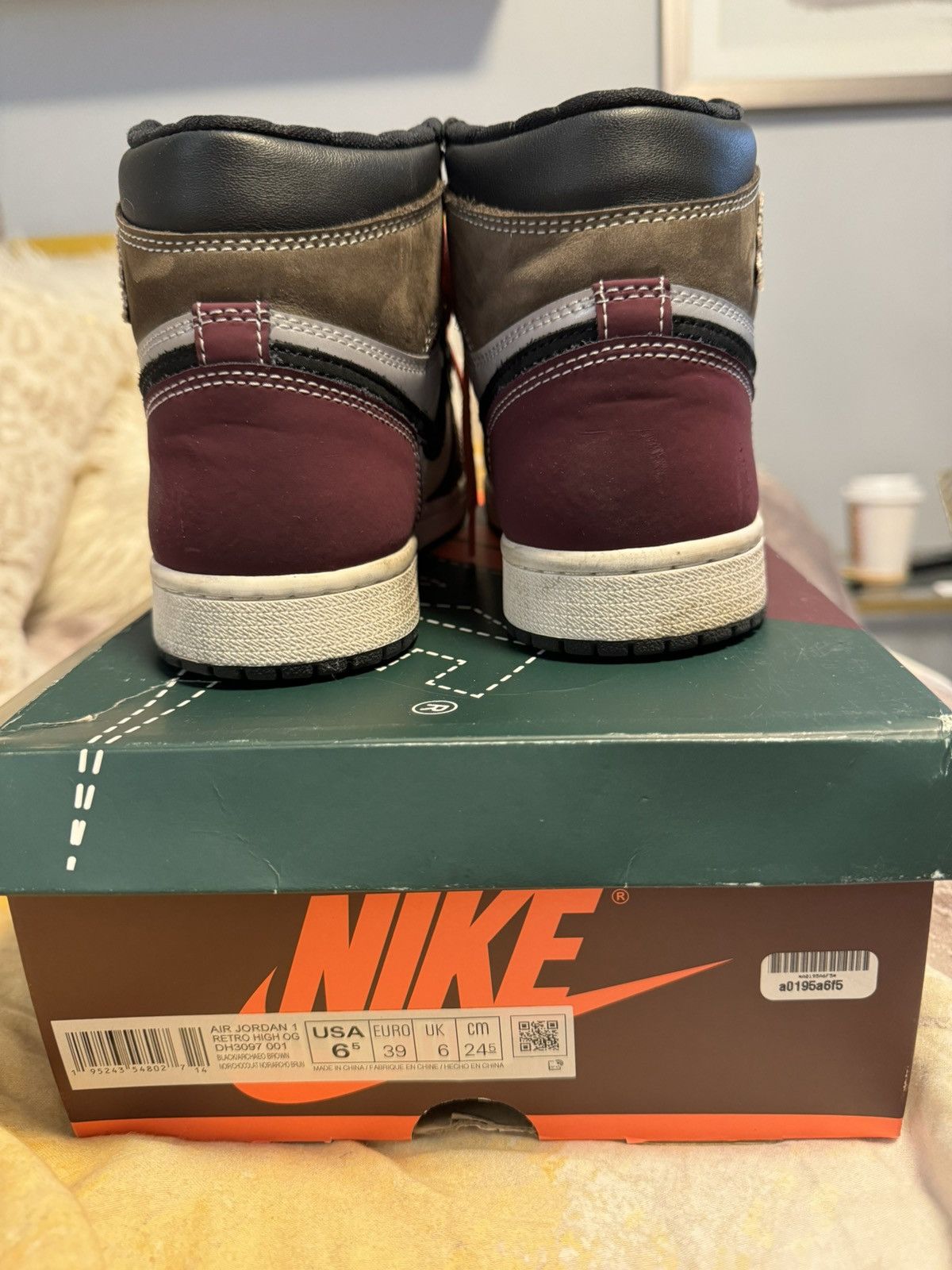 Nike Air Jordan 1 “Hand Crafted” Size US 8 / IT 38 - 4 Thumbnail