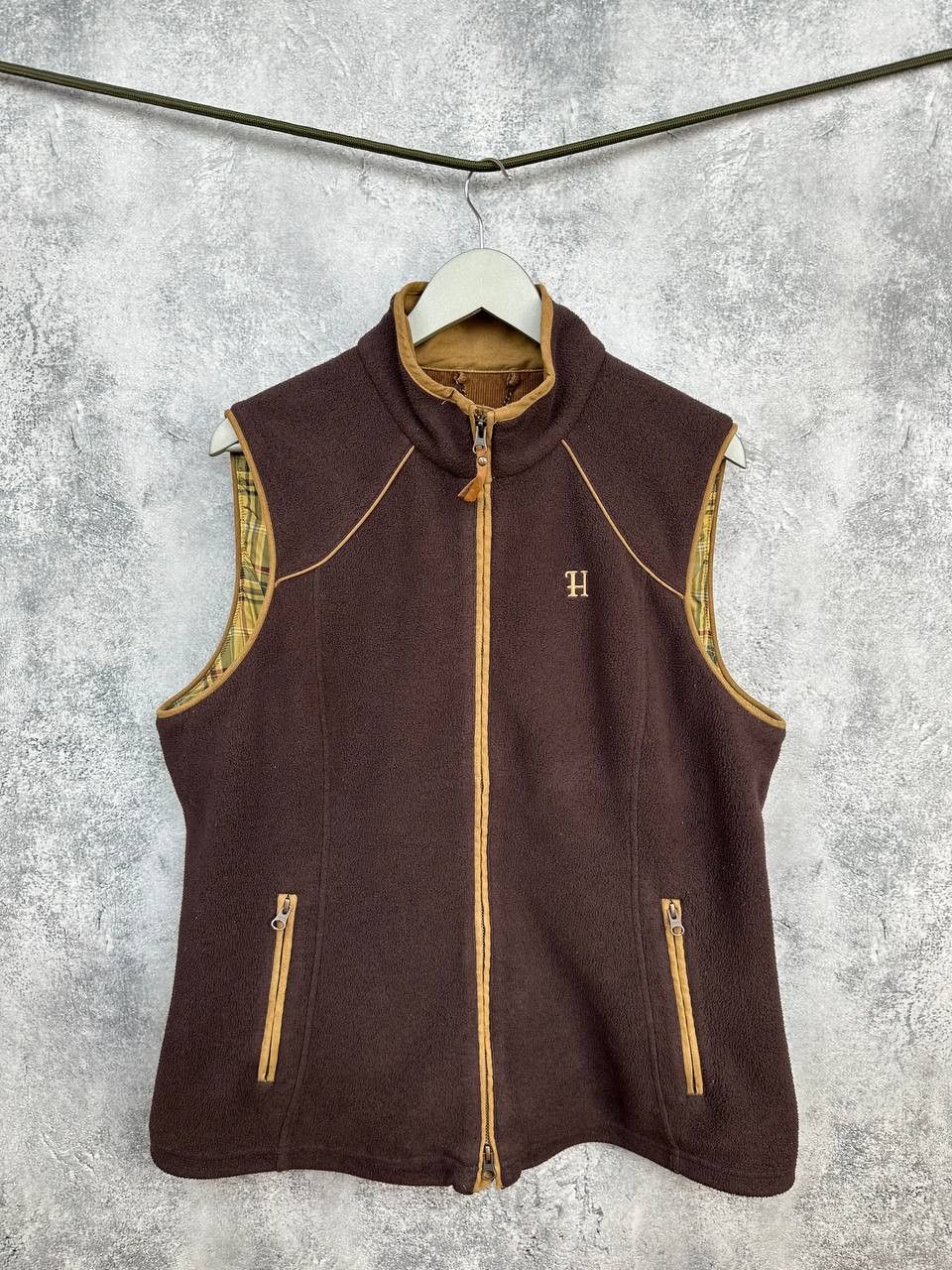 Other Harkila Polartec Fleece Vest Full Zip Brown Hunting Outdoor Size US XXL / EU 58 / 5 - 1 Thumbnail