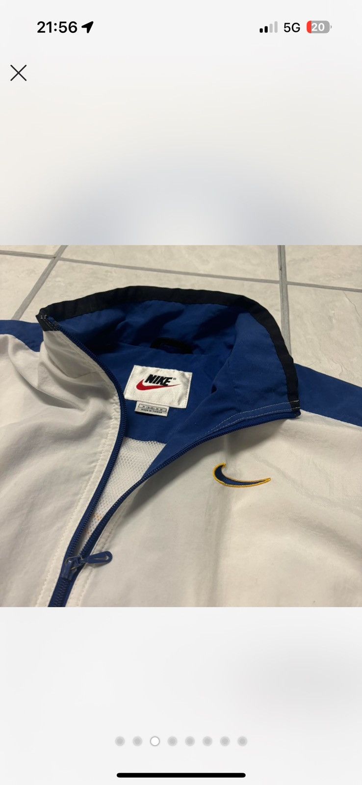 Nike Mens nike color block full zip windbreaker Size US XXS / EU 40 - 3 Thumbnail