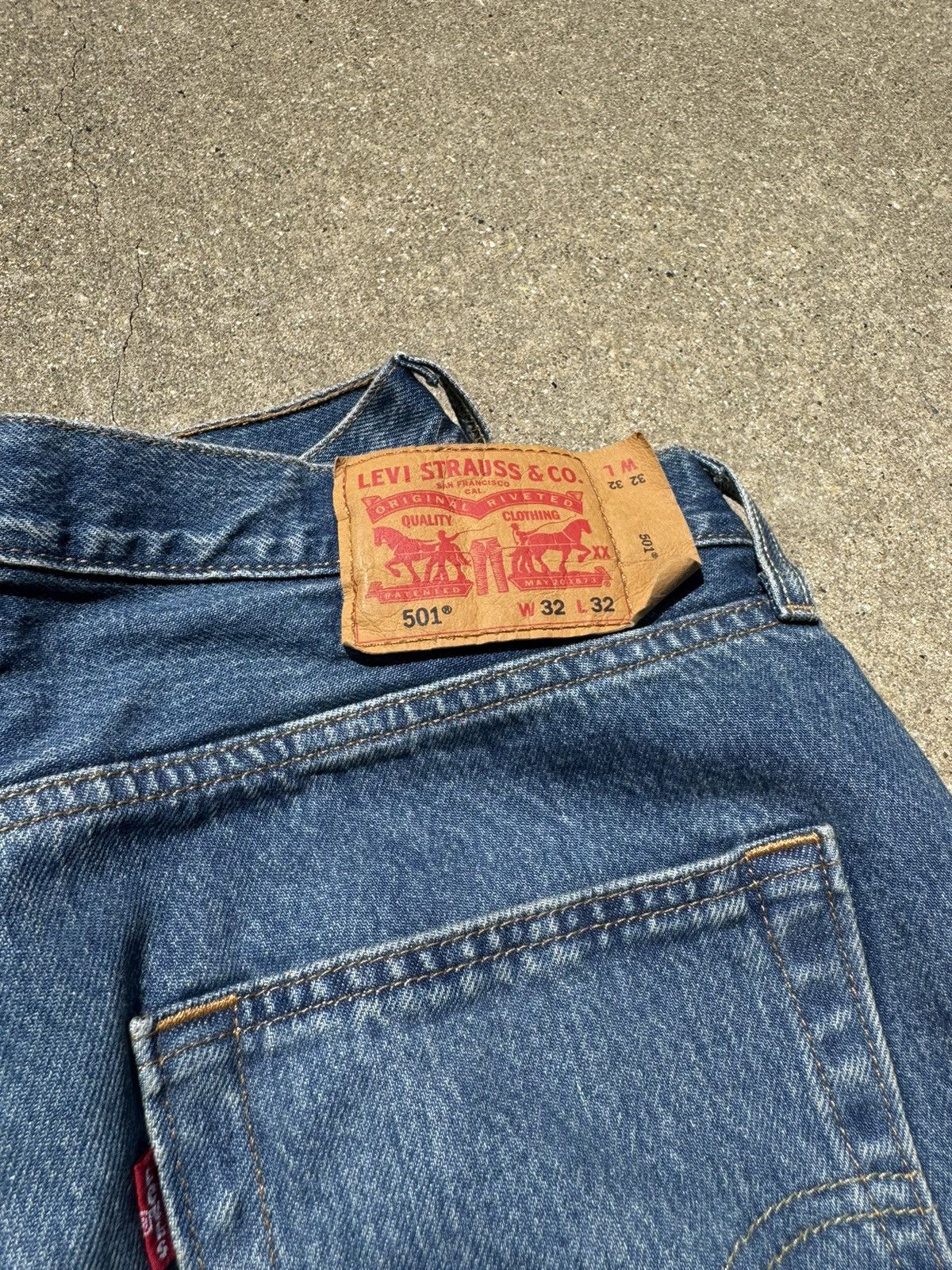 Levi's Levi’s 501 Jeans 32x32 Size US 32 / EU 48 - 4 Thumbnail