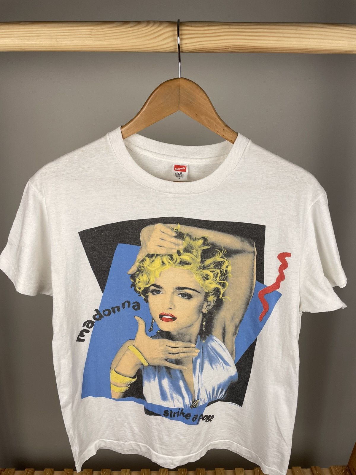 Vintage Madonna 1990 merch blond world ambition tour Size L / US 10 / IT 46 - 2 Thumbnail