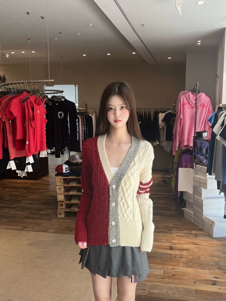 Thom Browne Thom Browne Wool horse hair sweater Size US S / EU 44-46 / 1 - 7 Thumbnail